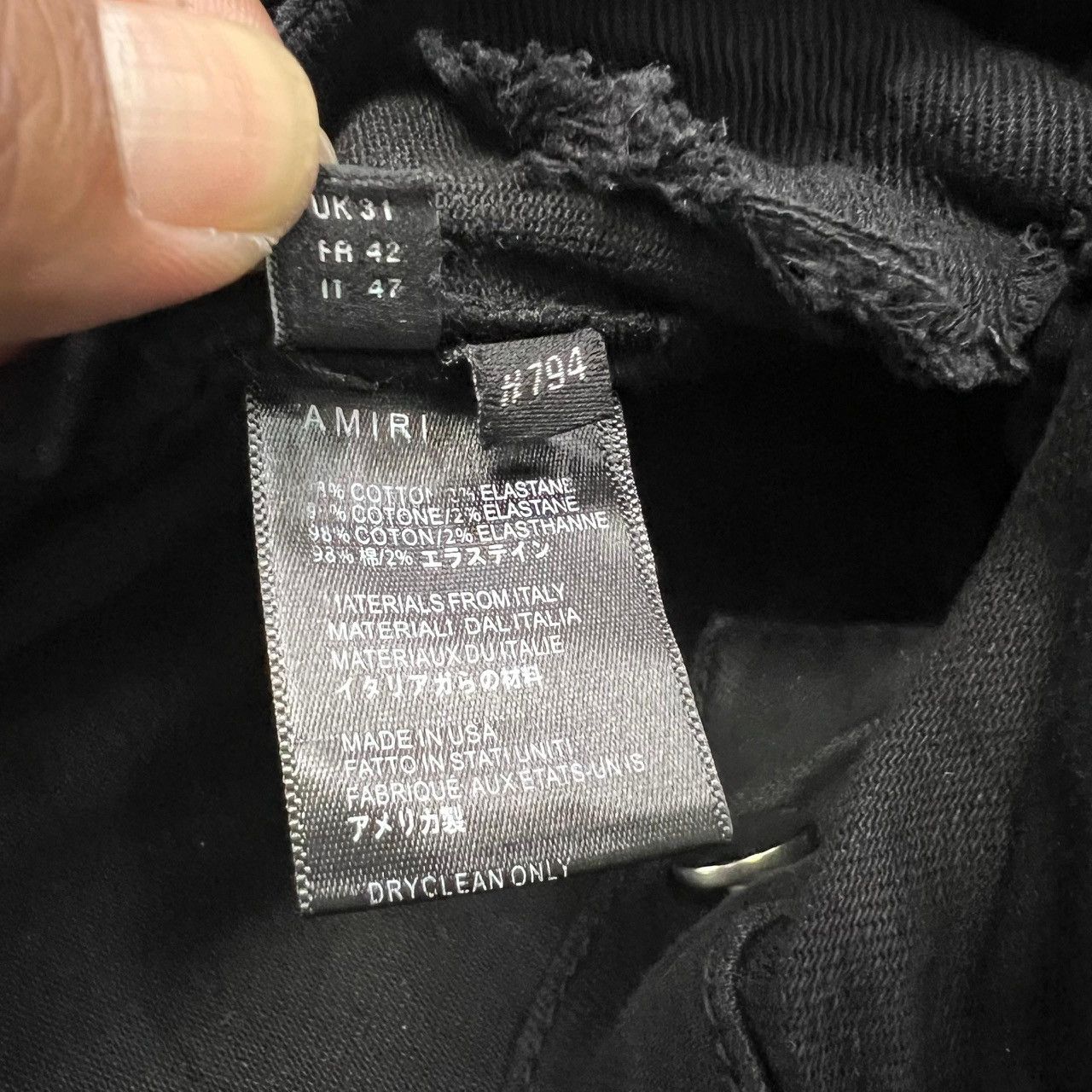 Other AMIRI SKINNY JEANS Size 31" - 11 Thumbnail