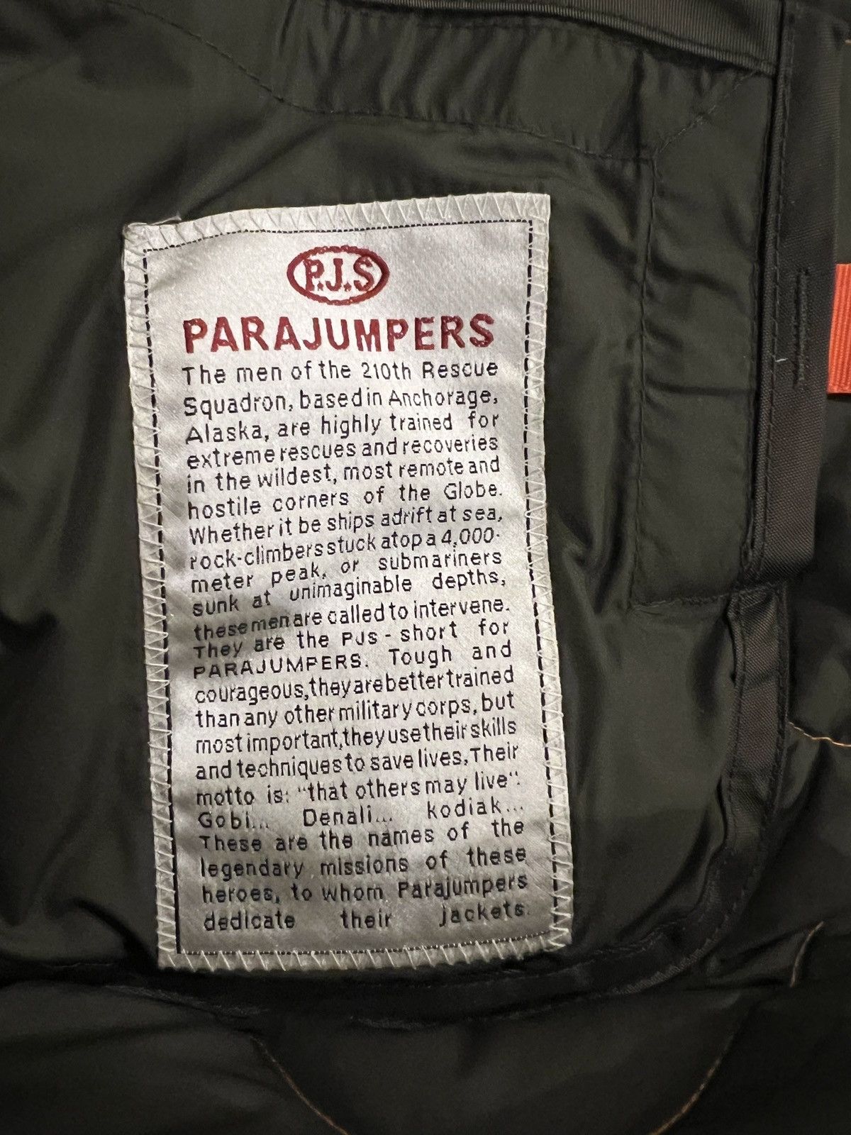 Parajumpers Parajumpers Masterpiece Series Jacket – X Large Size US XL / EU 56 / 4 - 3 Thumbnail