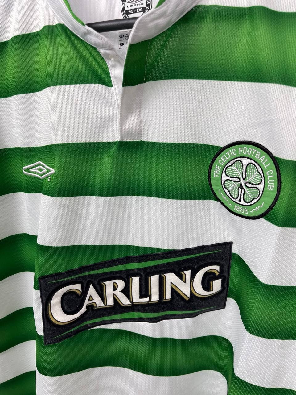 Umbro Umbro Celtic FC 100 Years Anniversary Jersey 2003 Size XL Size US XL / EU 56 / 4 - 3 Thumbnail