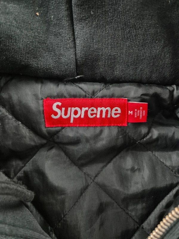Supreme Supreme Mens Multi Patches Hooded Zip-Up Shirt Hoodie Size M Size US M / EU 48-50 / 2 - 6 Thumbnail