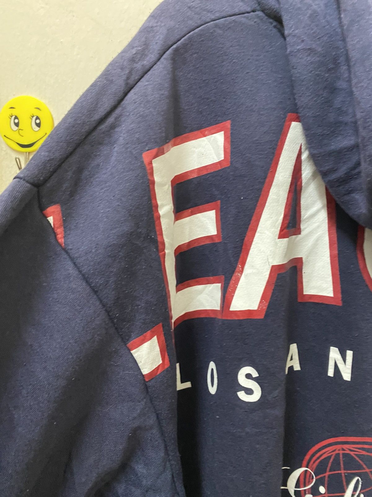 Bershka League Los Angeles Girl Team Baggy Hoodie Size S / US 4 / IT 40 - 8 Thumbnail