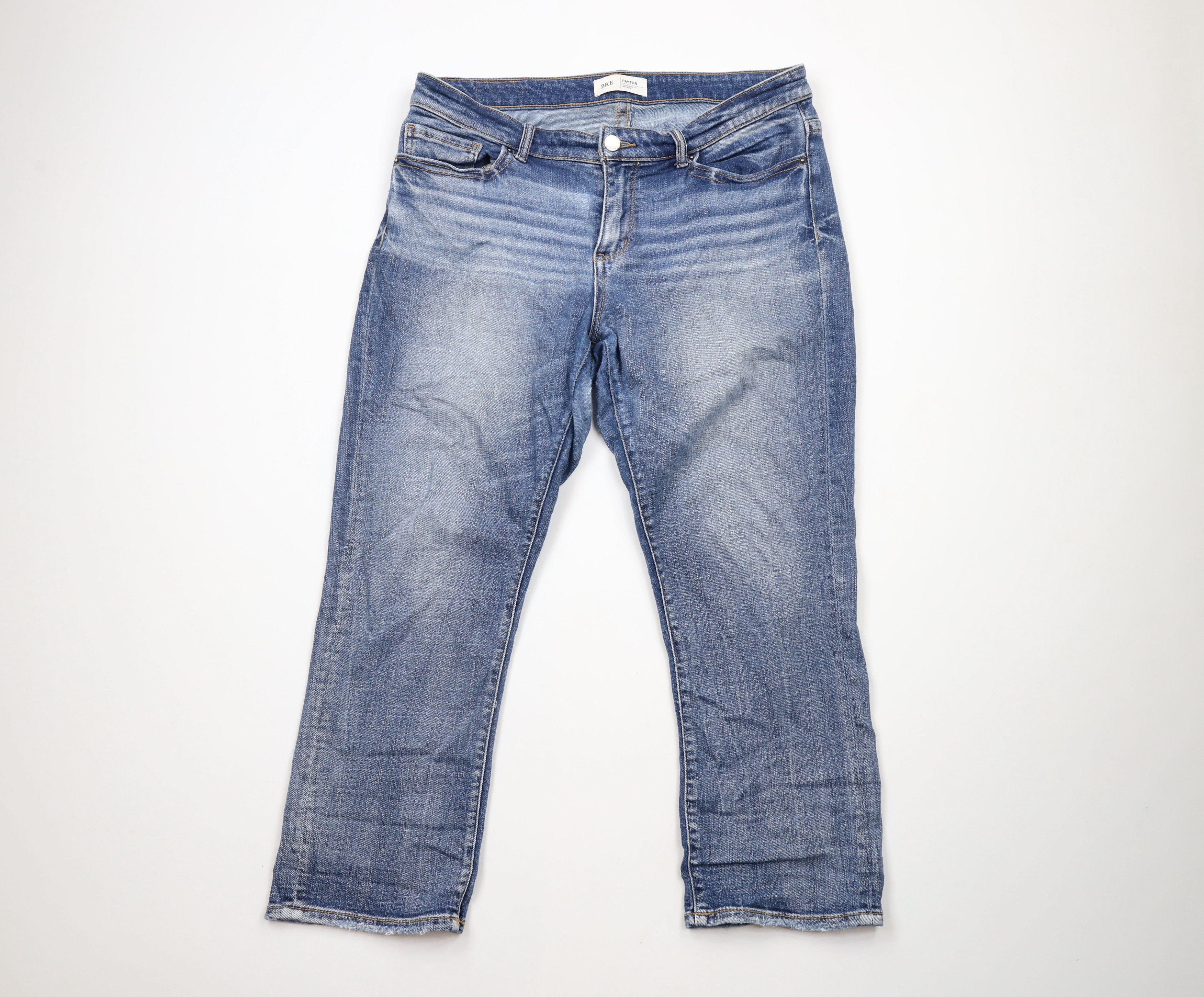 Vintage Buckle BKE Payton Mid Rise Universal Fit Denim Jeans Blue Size 30" / US 8 / IT 44 - 1 Thumbnail