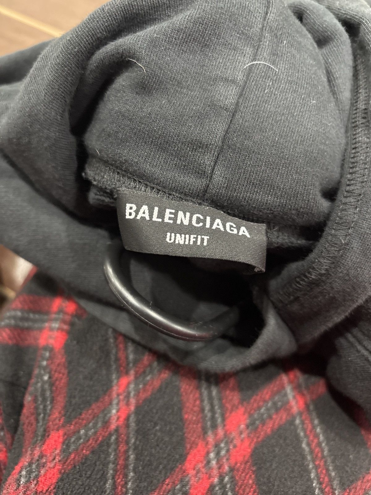 Balenciaga LIGHT USE Balenciaga Metal Logo Hoodie Black SZ S/Fits Big Size US S / EU 44-46 / 1 - 8 Thumbnail