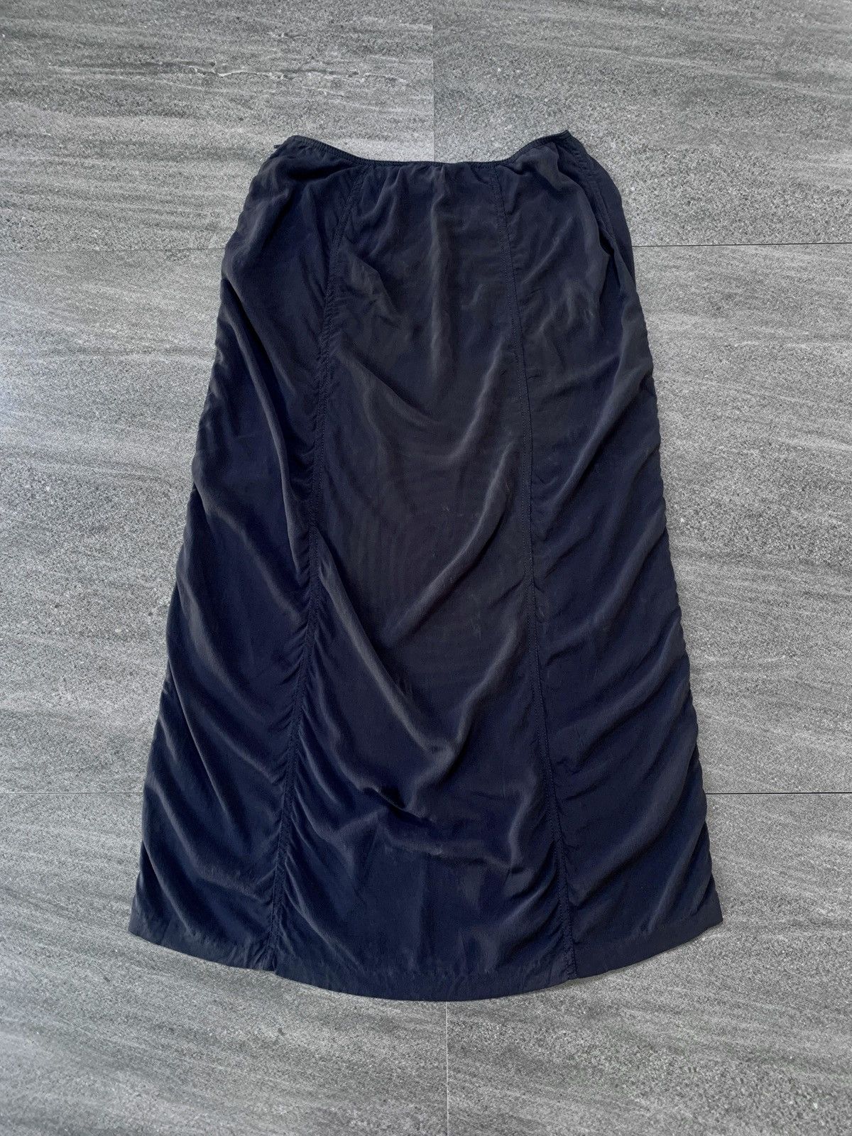 Prada FREE TAX! 2000s Silk Maxi Shirt Size 27" / US 4 / IT 40 - 6 Thumbnail