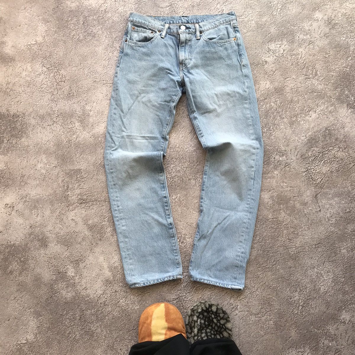 Vintage Vintage 90s Levis Baggy Distressed Faded Jeans Grunge 29 Size US 29 - 3 Thumbnail