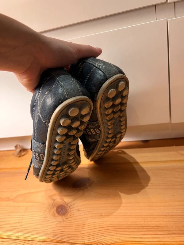 Dirk Bikkembergs Black Leather Trainers Soccer Shoes Football Sneakers y2k Size US 6 / EU 39 - 6 Thumbnail