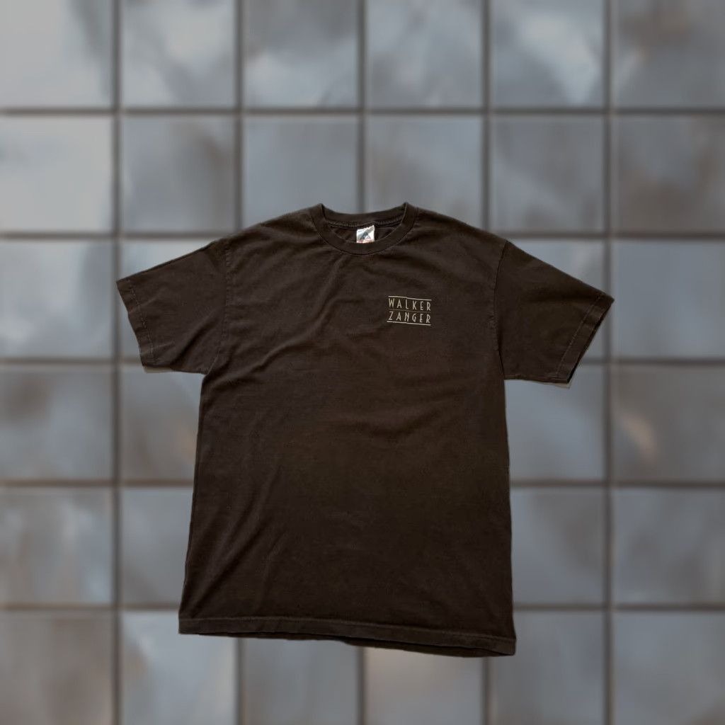 Vintage Walker Zanger American Modern Design Craft Artistry Tile Graphic Brown T-Shirt L Mens Regular Size Large Size US L / EU 52-54 / 3 - 1 Thumbnail