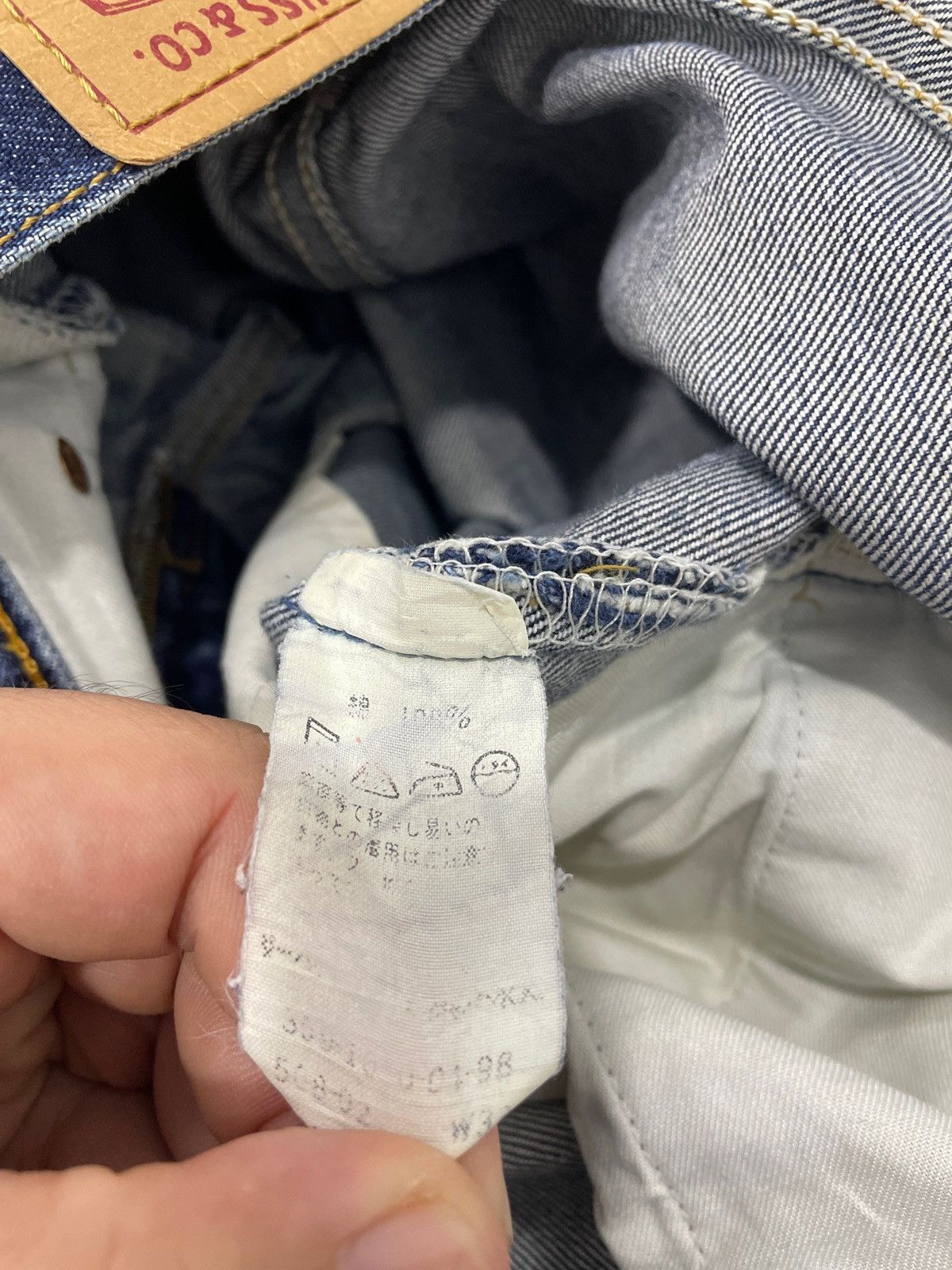 Levi's × Vintage VINTAGE Y2K LEVIS 508 MADE IN JAPAN DENIM PANT Size US 33 - 14 Thumbnail