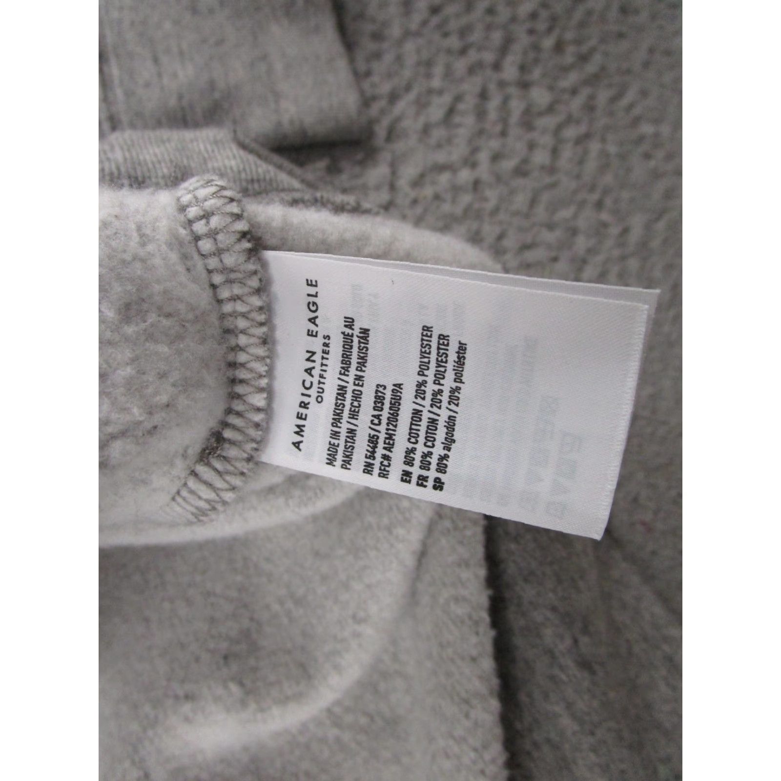 American Eagle Outfitters American Eagle Outfitters Snoopy Pullover Hoodie Mens 2XL Gray Relaxed Fit Hoodie Size US XXL / EU 58 / 5 - 4 Thumbnail