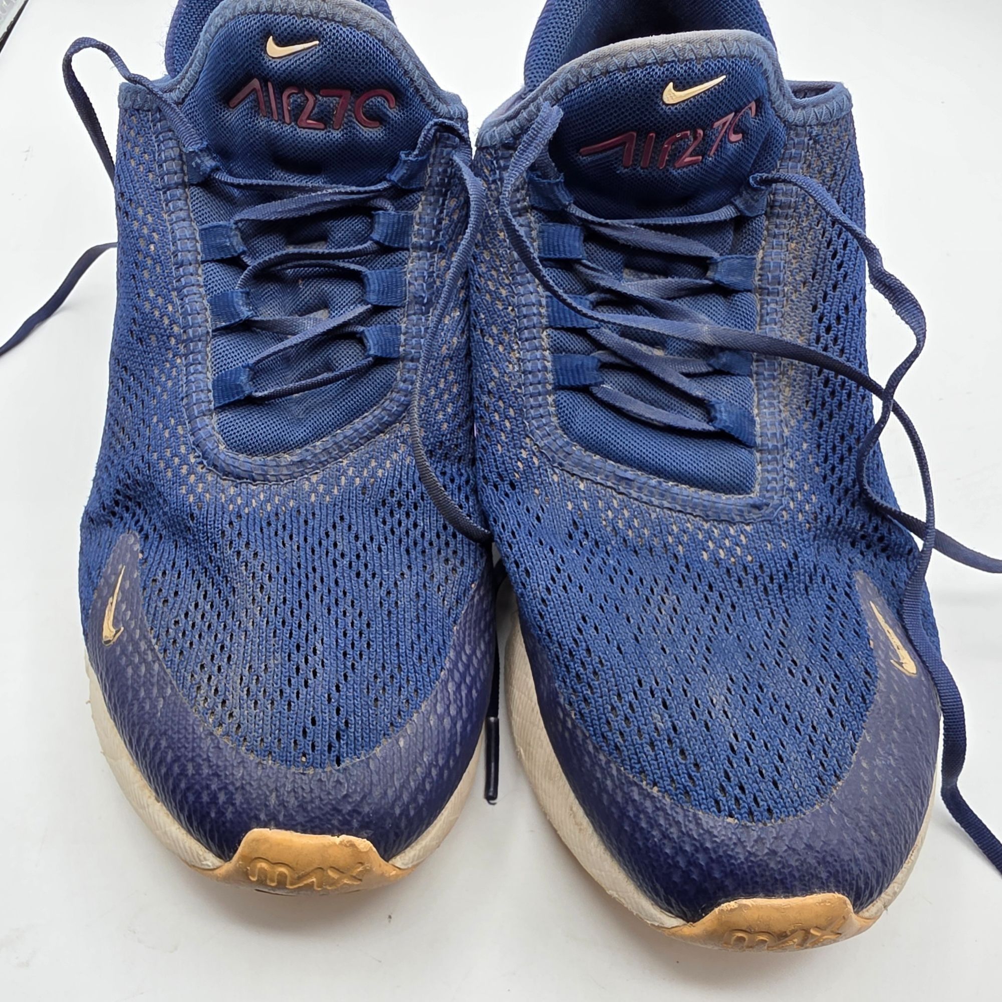 Nike Nike Air Max 270 Womens Size 7.5 Blue Void Purple Athletic S Size US 7.5 / IT 37.5 - 10 Thumbnail