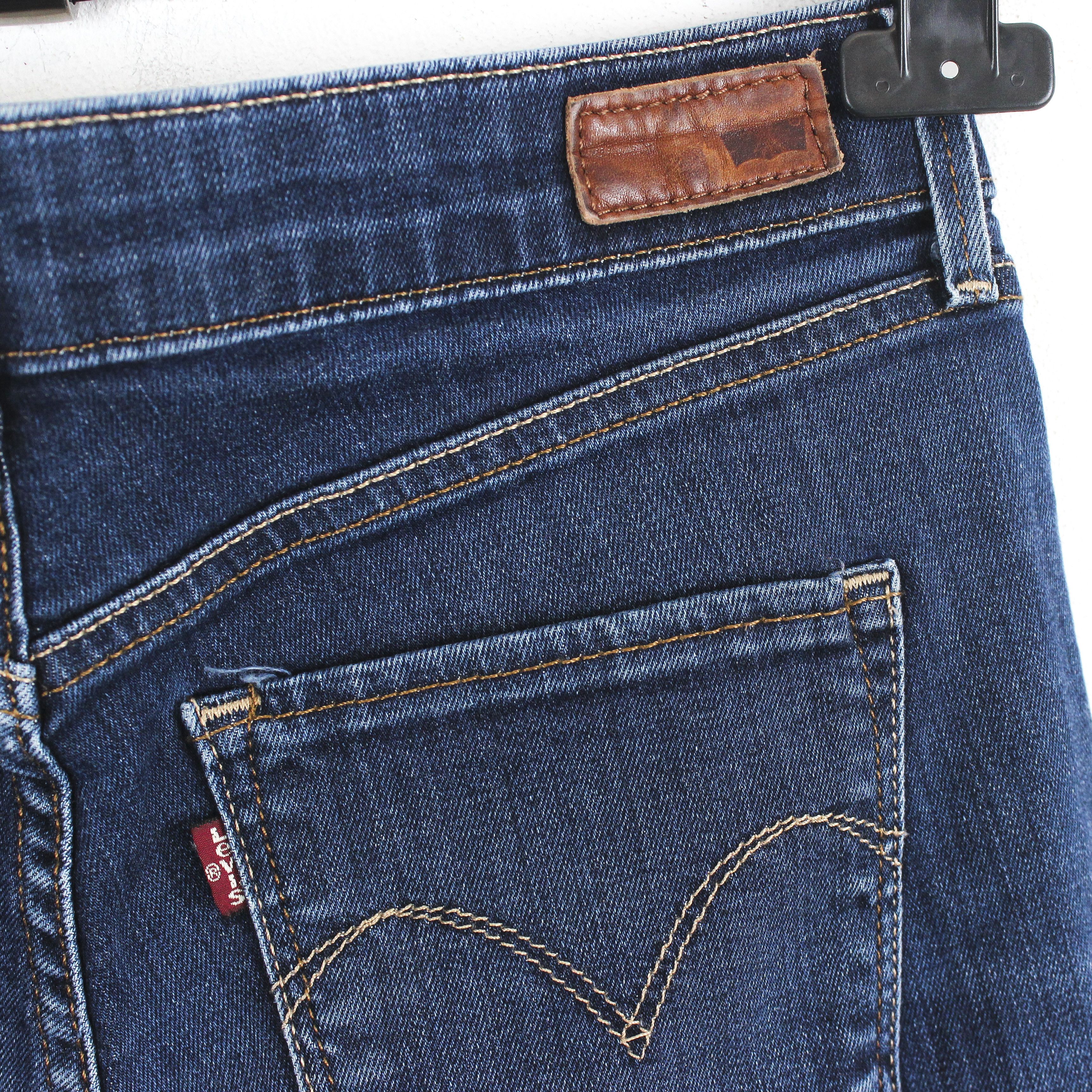 Levi's Demi Curve Women's W28 L30 Slim Skinny Jeans Trousers Denim Size 28" / US 6 / IT 42 - 4 Thumbnail