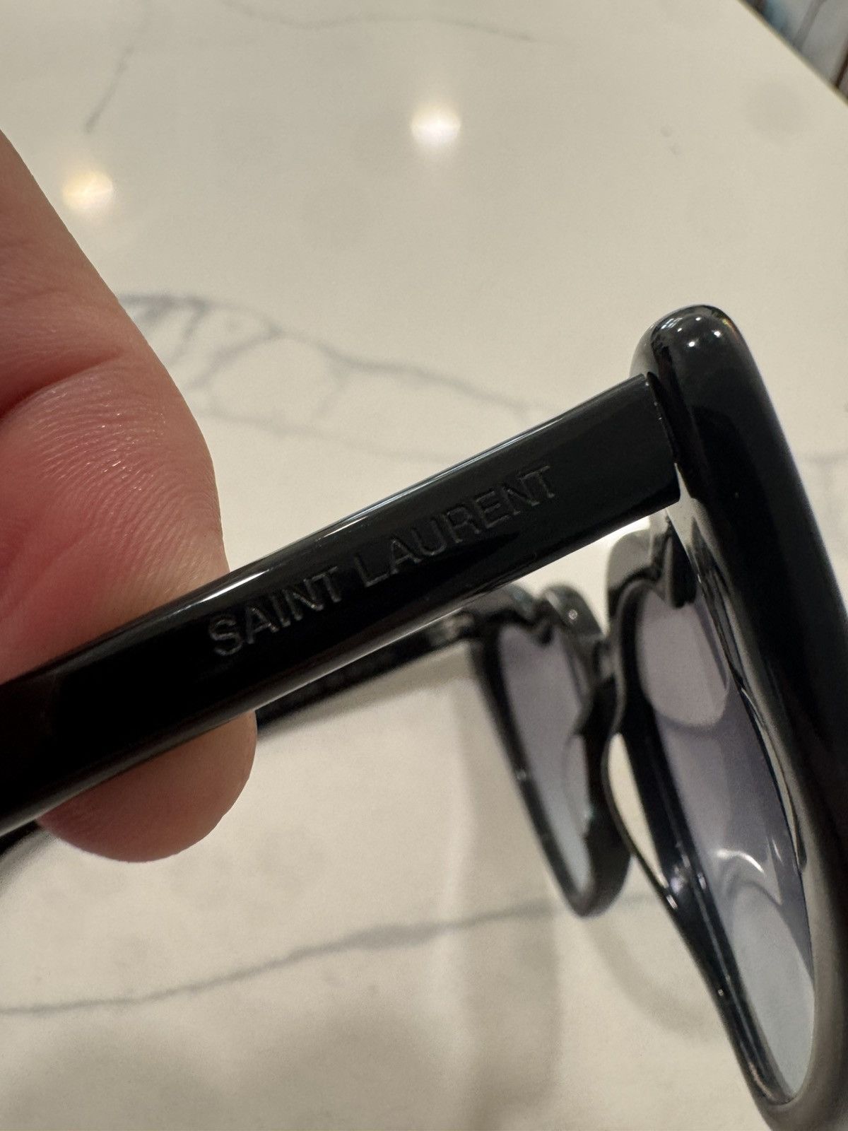 Saint Laurent Paris Sl181 LouLou Heart Sunglasses Size ONE SIZE - 6 Thumbnail