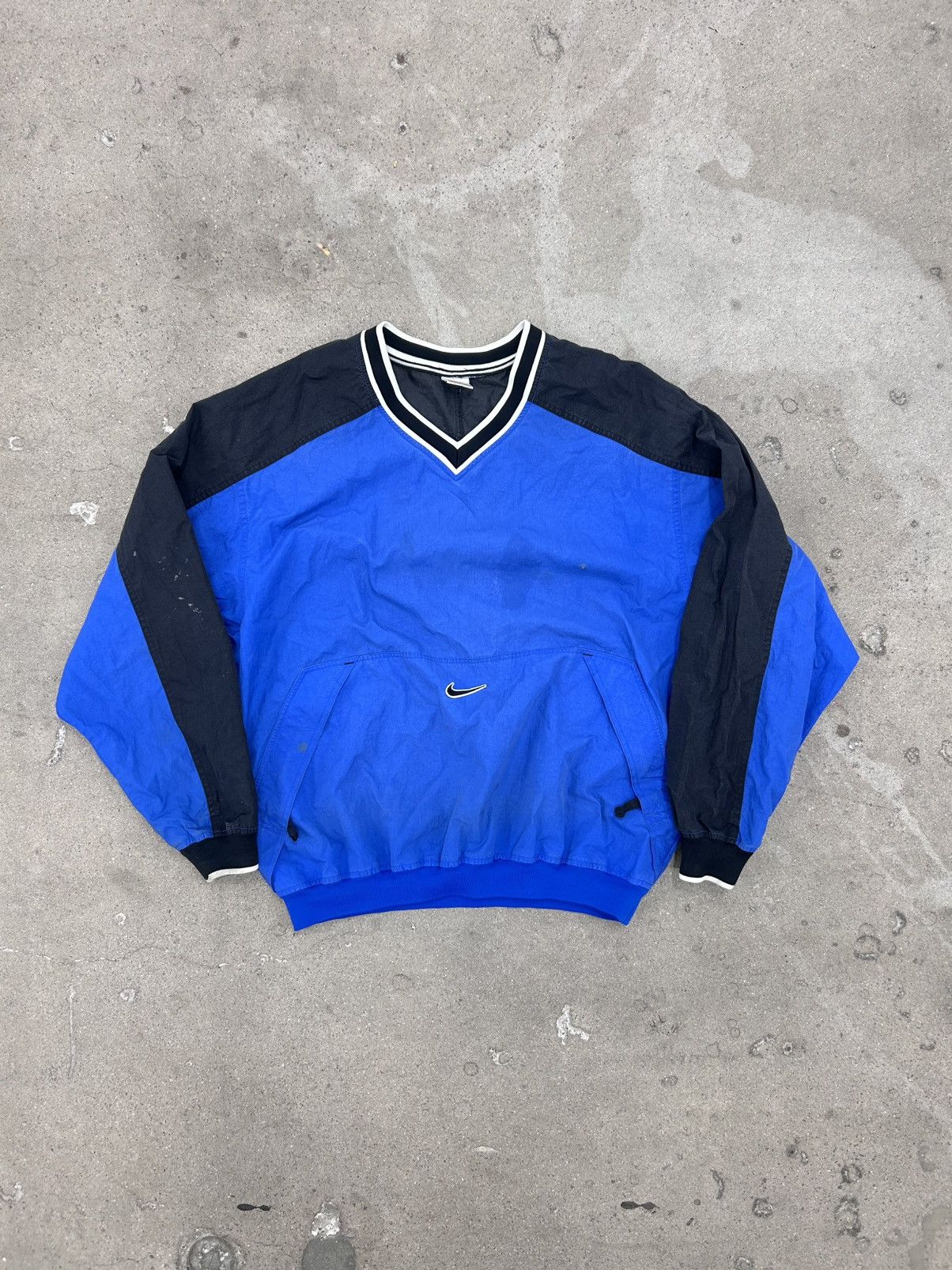 Nike NIKE BRAND VINTAGE GRAY TAG 1980s PULLOVER JACKET- XL Size US XL / EU 56 / 4 - 1 Thumbnail