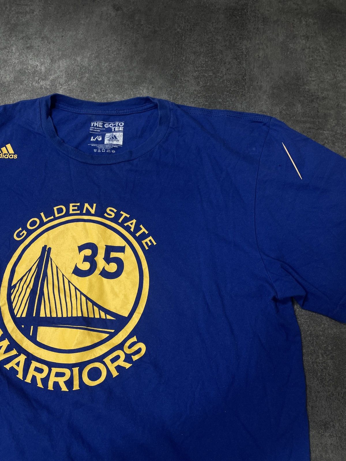 Adidas 🔥RARE🔥Adidas Vintage Y2K Tee Golden State Warriors Rare Size US L / EU 52-54 / 3 - 7 Thumbnail