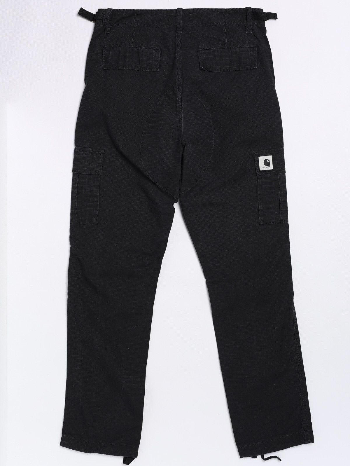 Carhartt Carhartt WIP W’ Aviation Pants Black Cargo Pant White Tag Size 29" - 2 Thumbnail