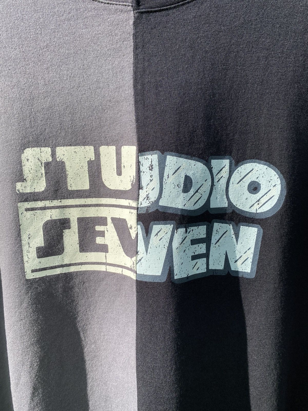 Studio Seven Studio Seven Split Tee Two-Tone Streetwear Essential Japan Size US L / EU 52-54 / 3 - 7 Thumbnail
