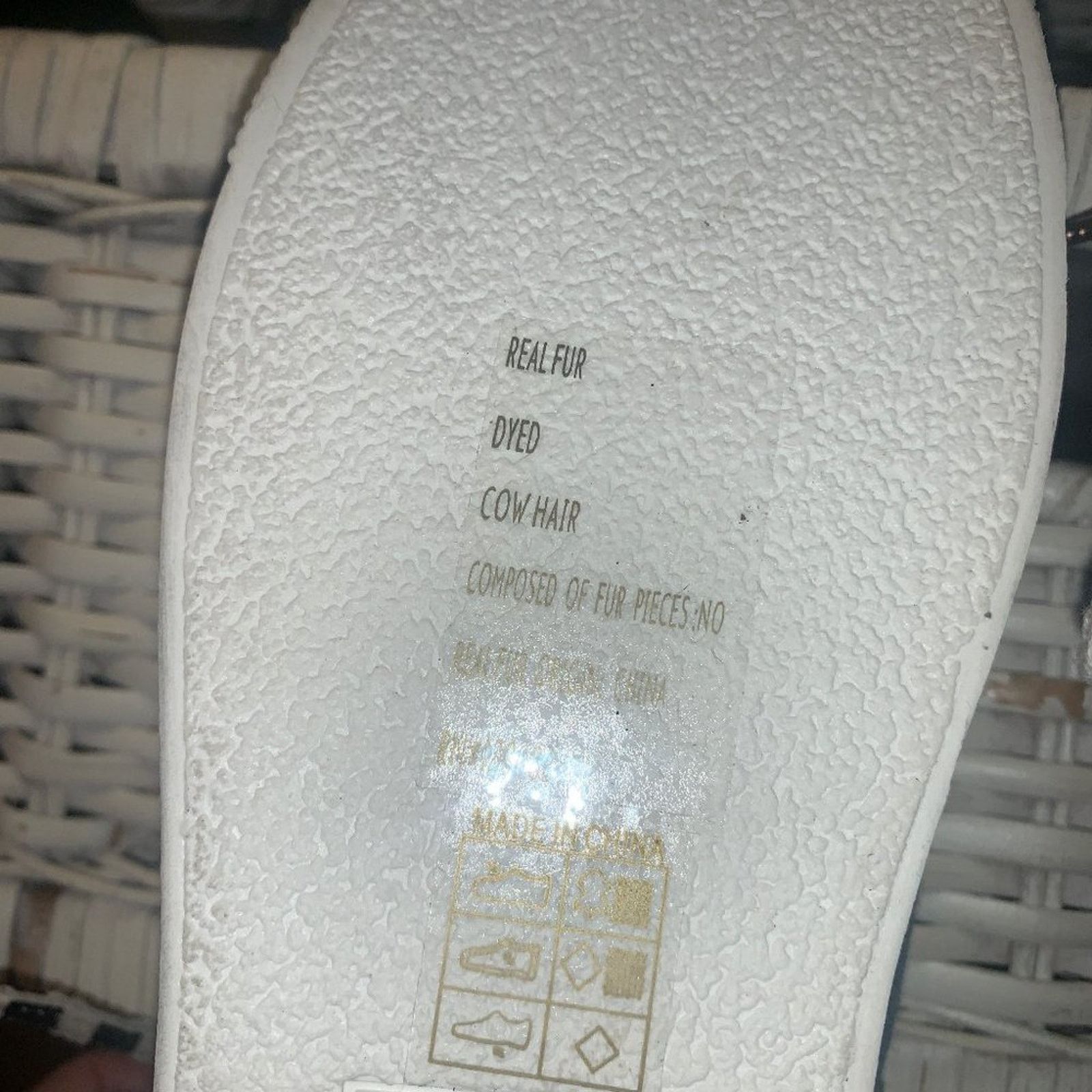 Dolce Vita NEW DOLCE VITA HIDDEN WEDGE SNEAKERS SHEARLING DENIM 8 Size US 8 / IT 38 - 6 Thumbnail