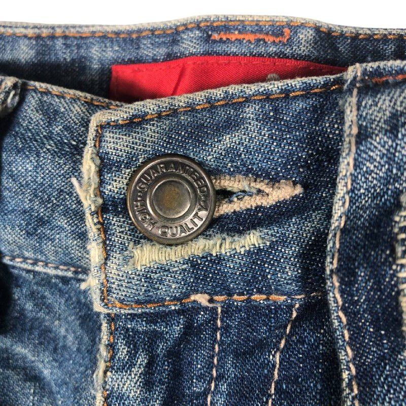 Japanese Brand × Jean Ladies Denim Bootcut B Distressed Jean Size 30" / US 8 / IT 44 - 8 Thumbnail