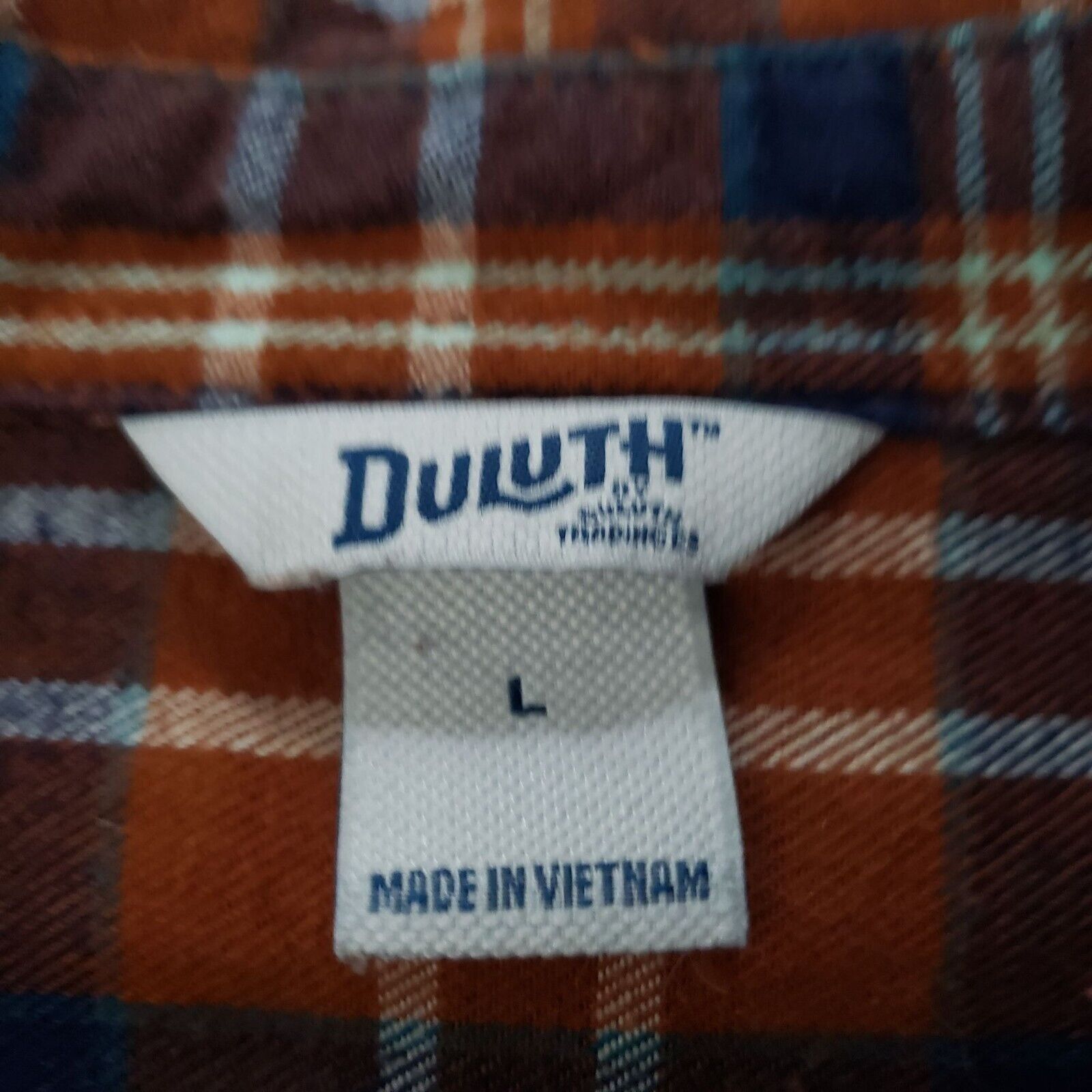 Designer Duluth Trading Plaid Flannel Shirt Mens Size Large Size US L / EU 52-54 / 3 - 5 Thumbnail