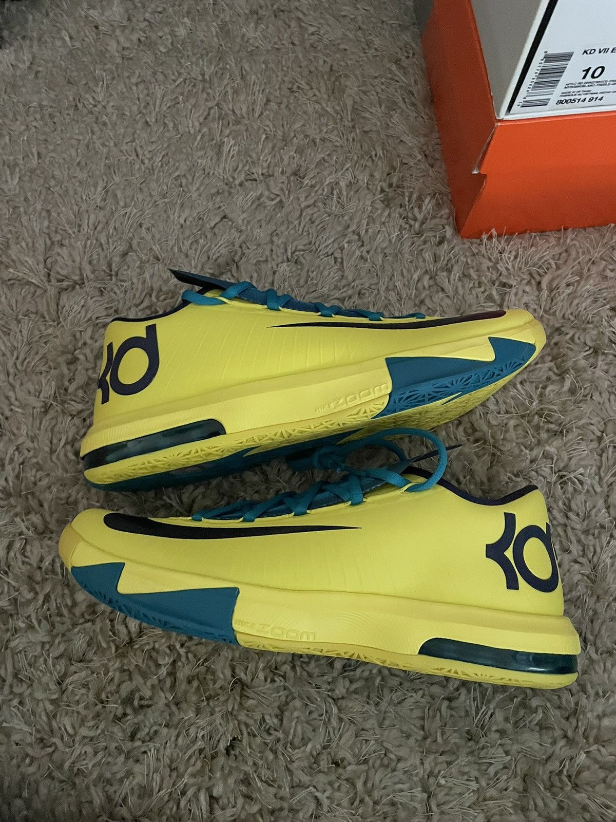Nike Nike KD 6 Seat Pleasant sz 9.5 Size US 9.5 / EU 42-43 - 2 Thumbnail