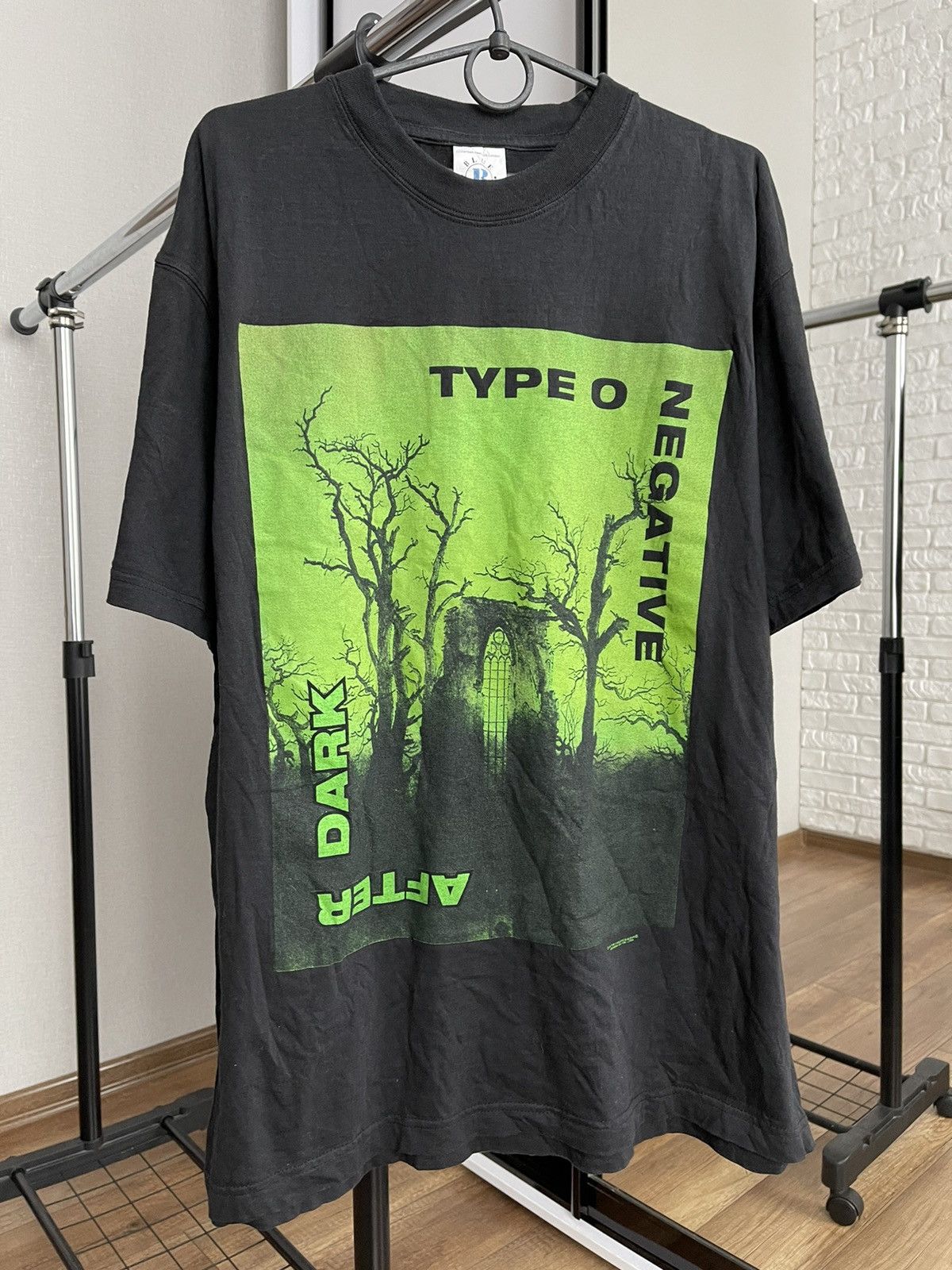 image of Band Tees x Rock T Shirt 1998 Type O Negative After Dark Vintage Band T-Shirt Tee in Black (Size La