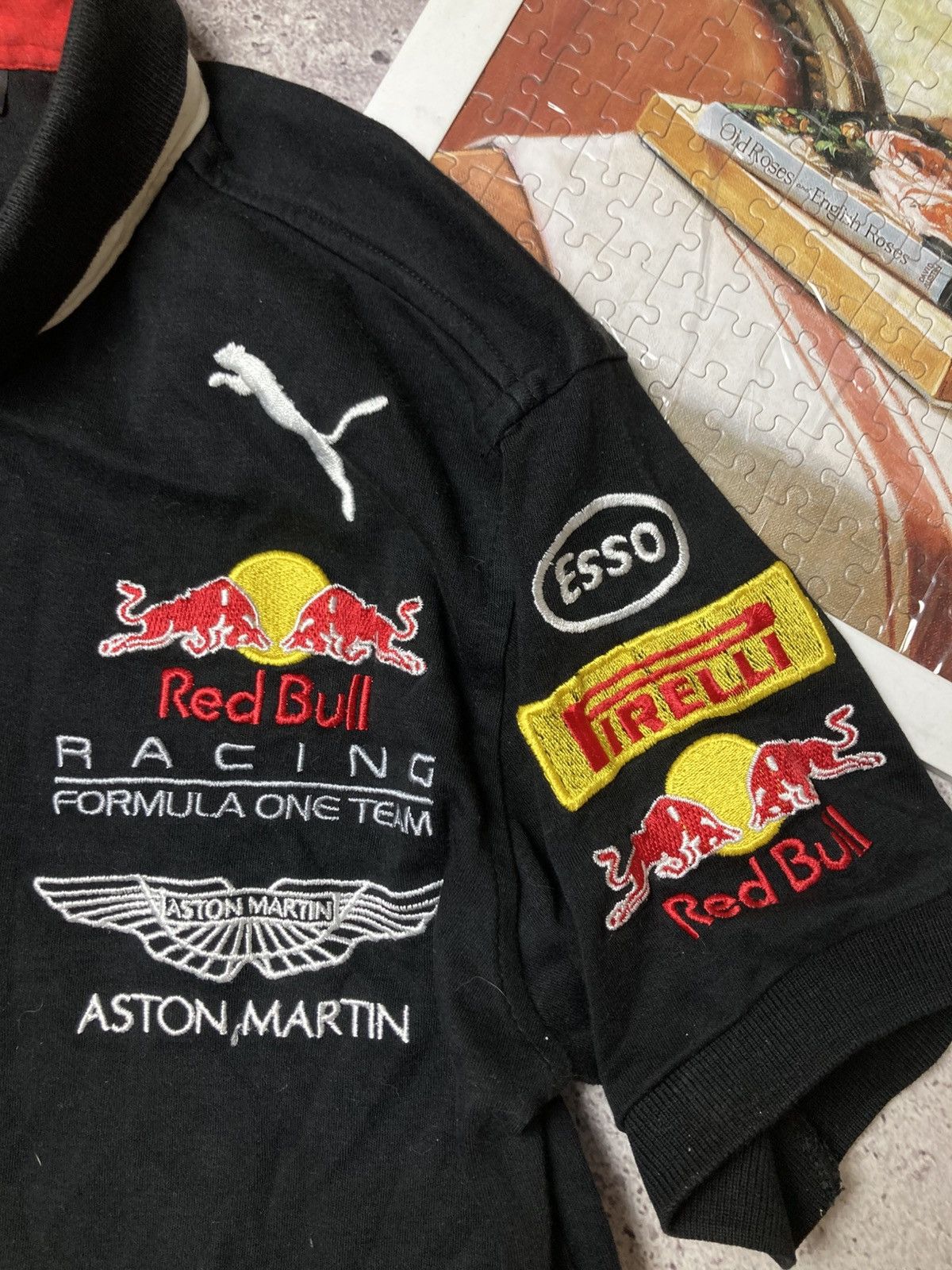 Japanese Brand × Red Bull Vintage Racing Polo Red Bull Sponsored Size US M / EU 48-50 / 2 - 2 Thumbnail