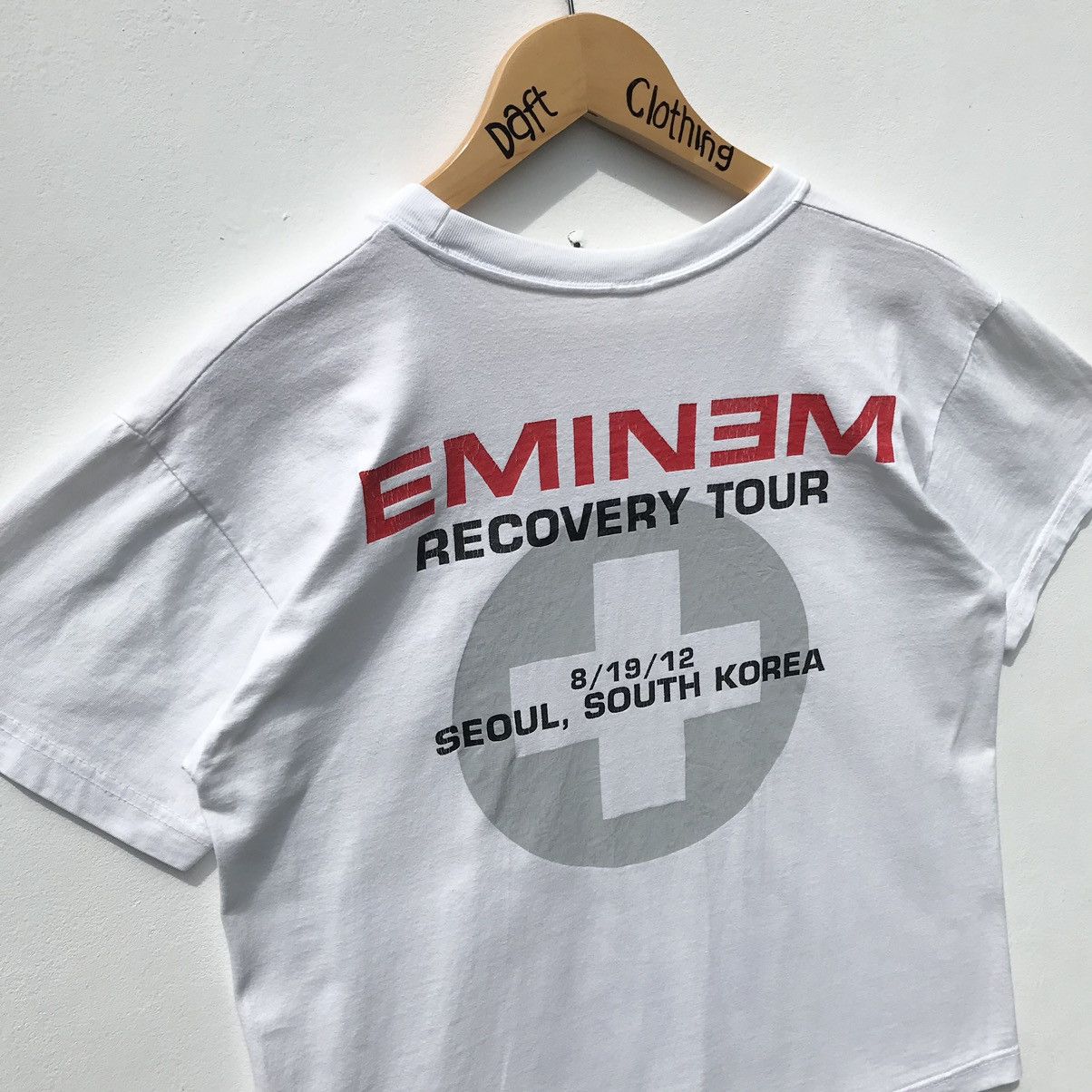 Rap Tees 💥Hot Item💥Eminem American Rapper Shirt Eminem Hip Hop Size US XS / EU 42 / 0 - 7 Thumbnail