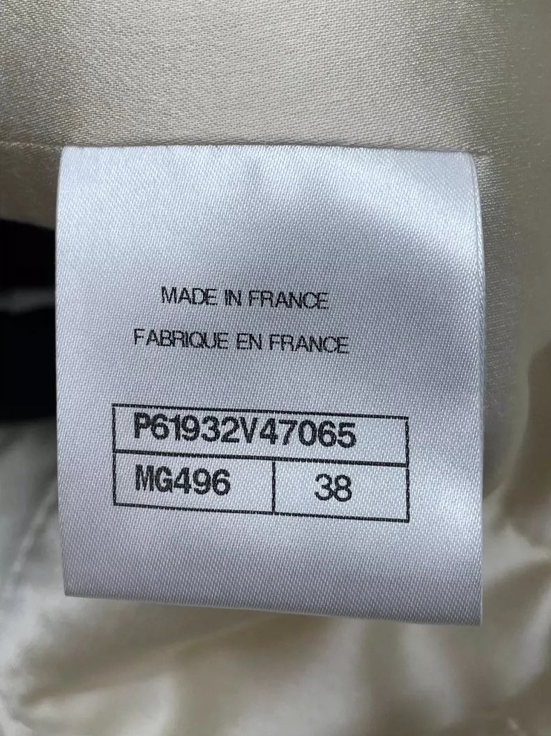 Chanel Chanel Egyptian series white gold silhouette jacket 2504-Ne Size XS / US 0-2 / IT 36-38 - 7 Thumbnail