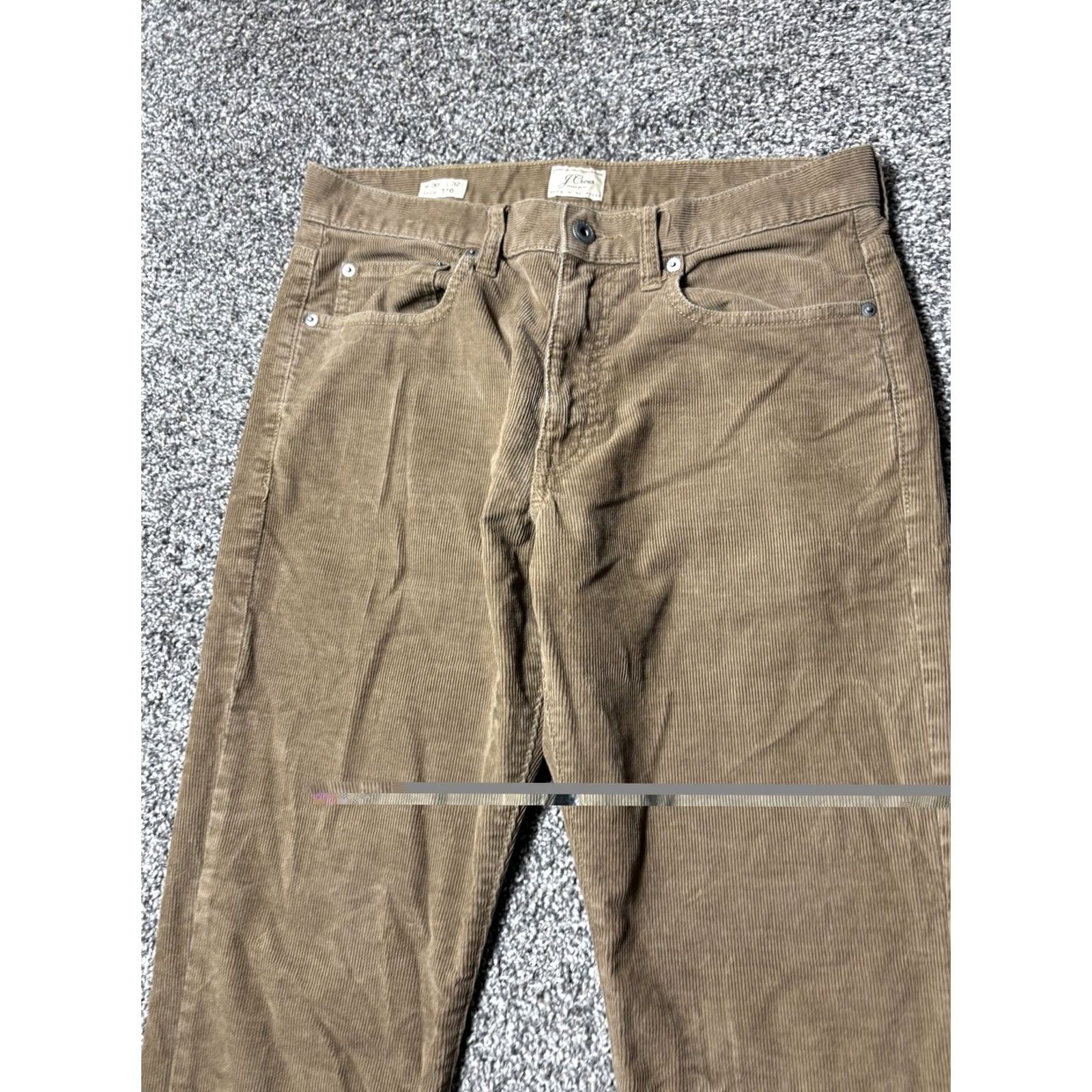 J.Crew J. Crew Corduroy Pants Mens 30x32 Brown Straight Retro 770 Grunge Preppy 90s Mens Size US 30 / EU 46 - 4 Thumbnail