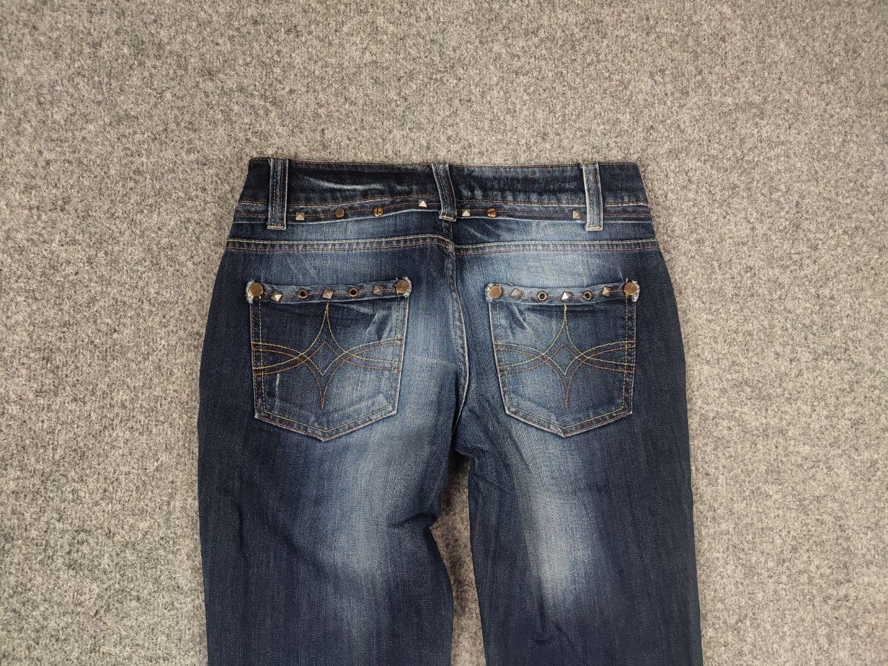 Just Cavalli Vintage 90's Just Cavalli Faded Denim Logo Jeans Y2K Style Size US 30 / EU 46 - 10 Thumbnail