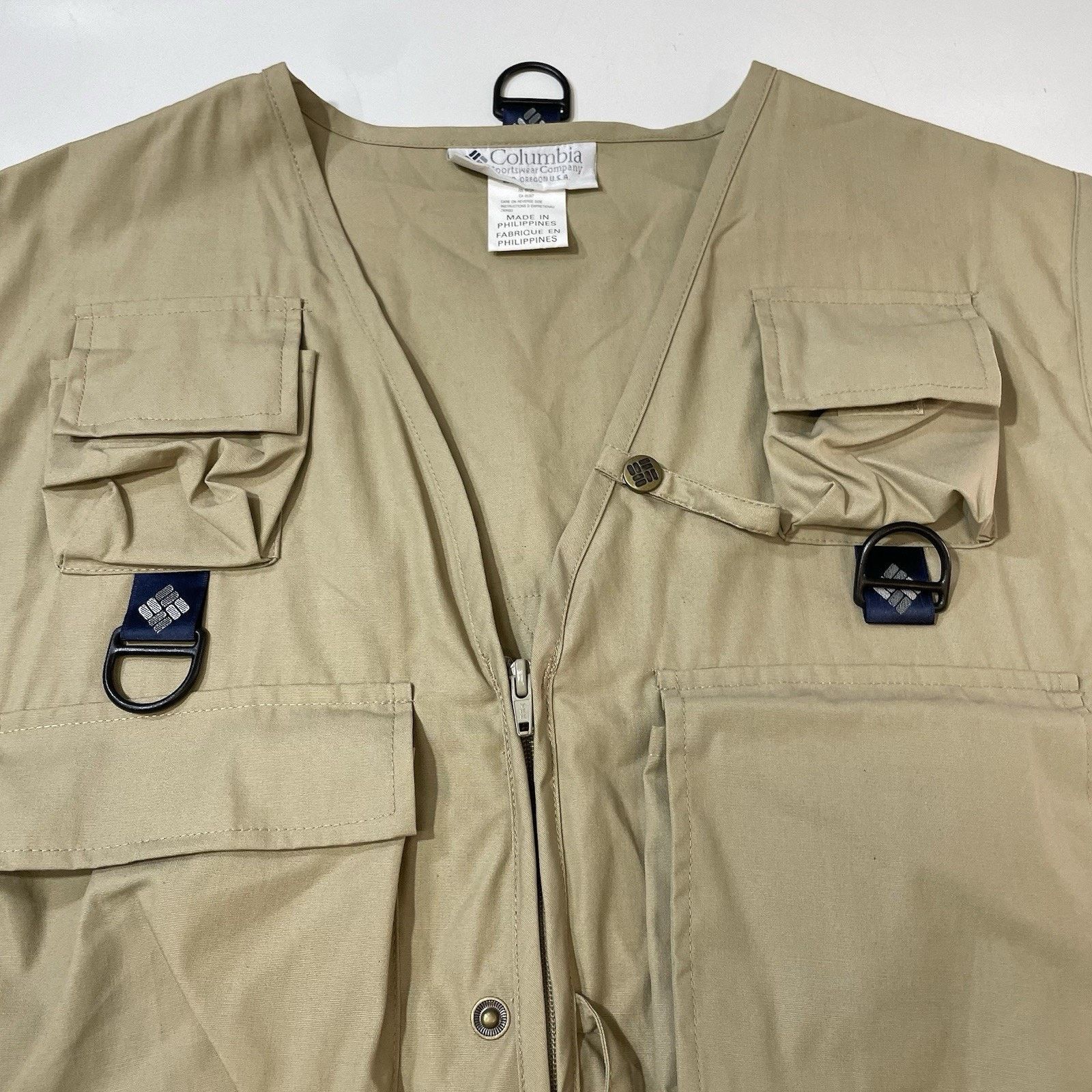Columbia VTG Columbia Hot Creek Vest Mens L XL Sportwear Fishing Size US XL / EU 56 / 4 - 4 Thumbnail