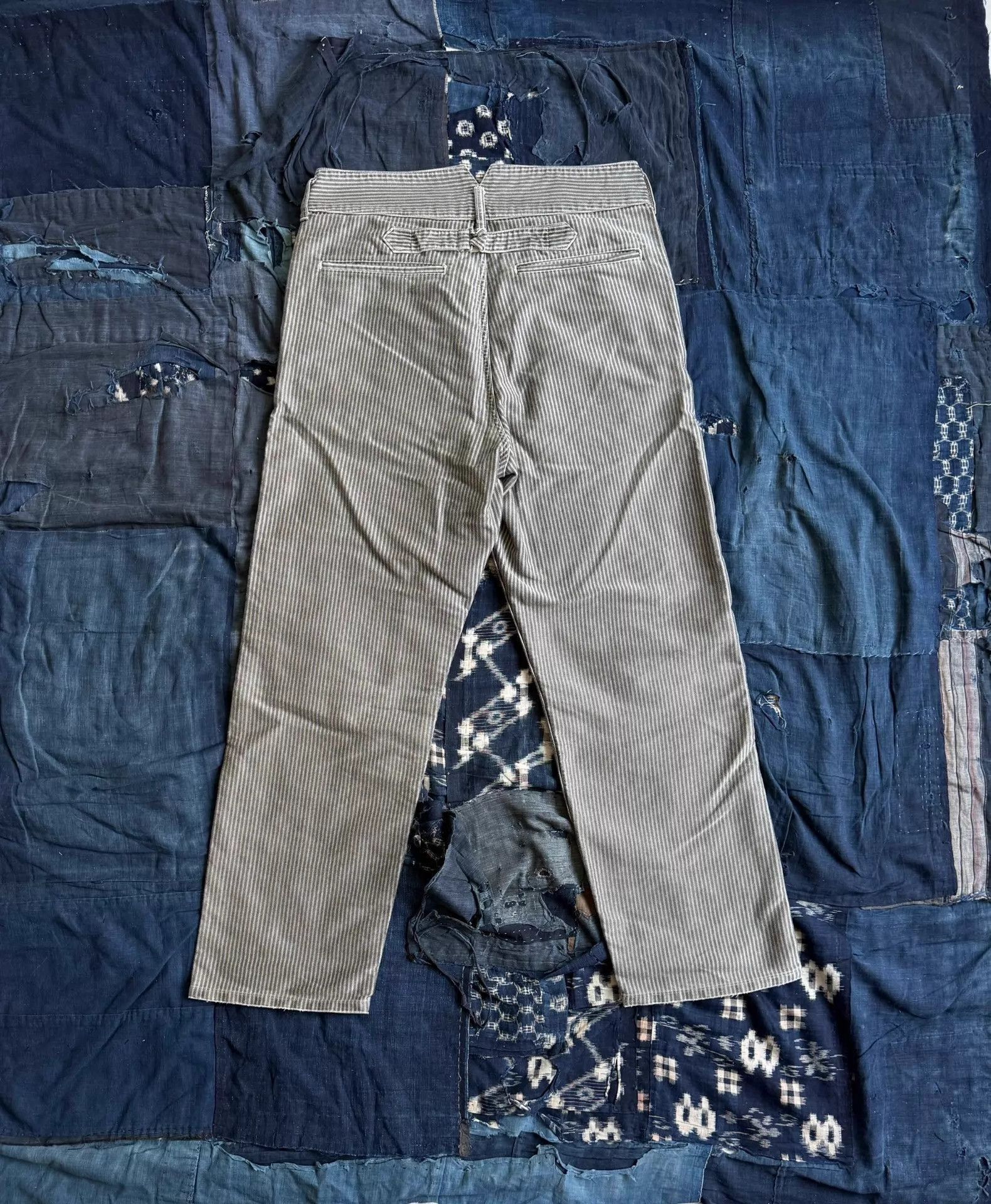 Visvim Striped Casual Pants Multi Size 34 Size US 34 / EU 50 - 2 Thumbnail