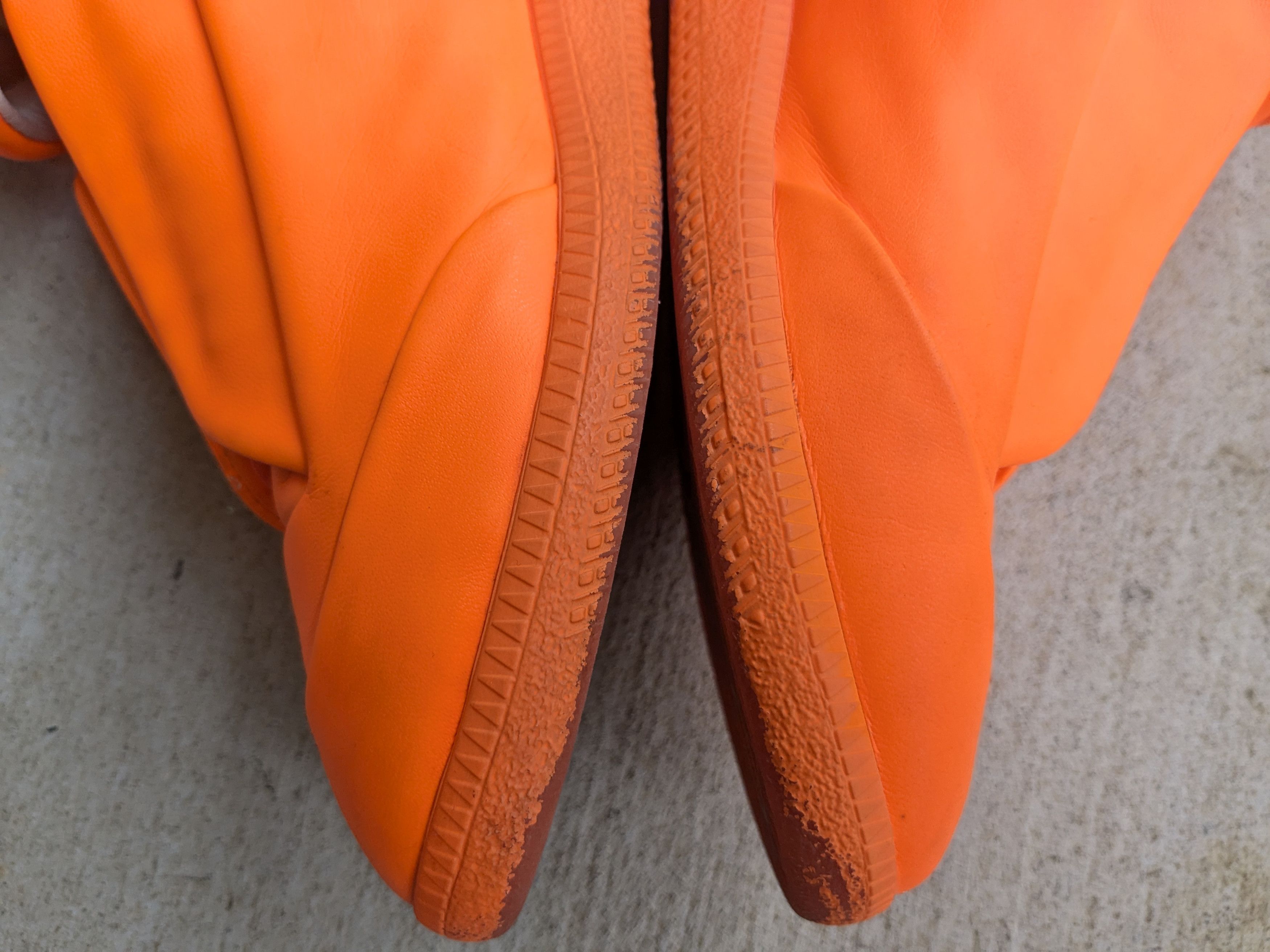 Maison Margiela Maison Margiela Future Orange Size 8 41 High Tops Leather Size US 8 / EU 41 - 13 Thumbnail
