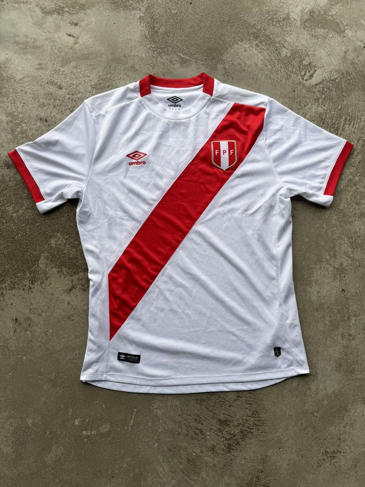 Jersey Football Adidas Originals Peru FPF Tee