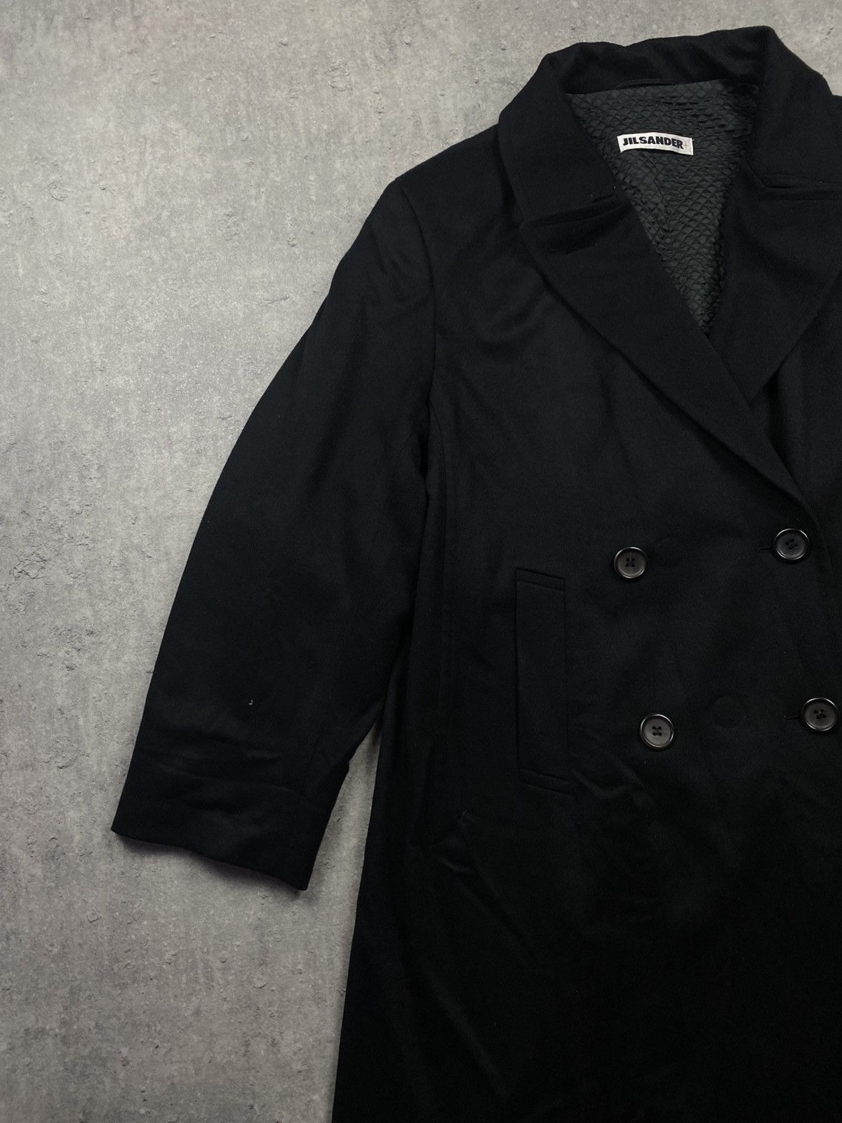 Japanese Brand × Jil Sander Cashmere coat Jil Sander vintage y2k avantgarde style Size M / US 6-8 / IT 42-44 - 4 Thumbnail