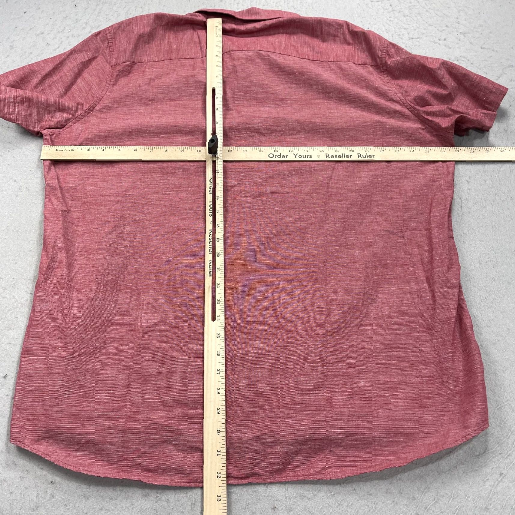 TravisMathew Travis Mathew Shirt Mens 3XL Red Button-Up Casual Cotton Camp Short Sleeve Classic Colorful Studebaker Size US XXL / EU 58 / 5 - 7 Thumbnail