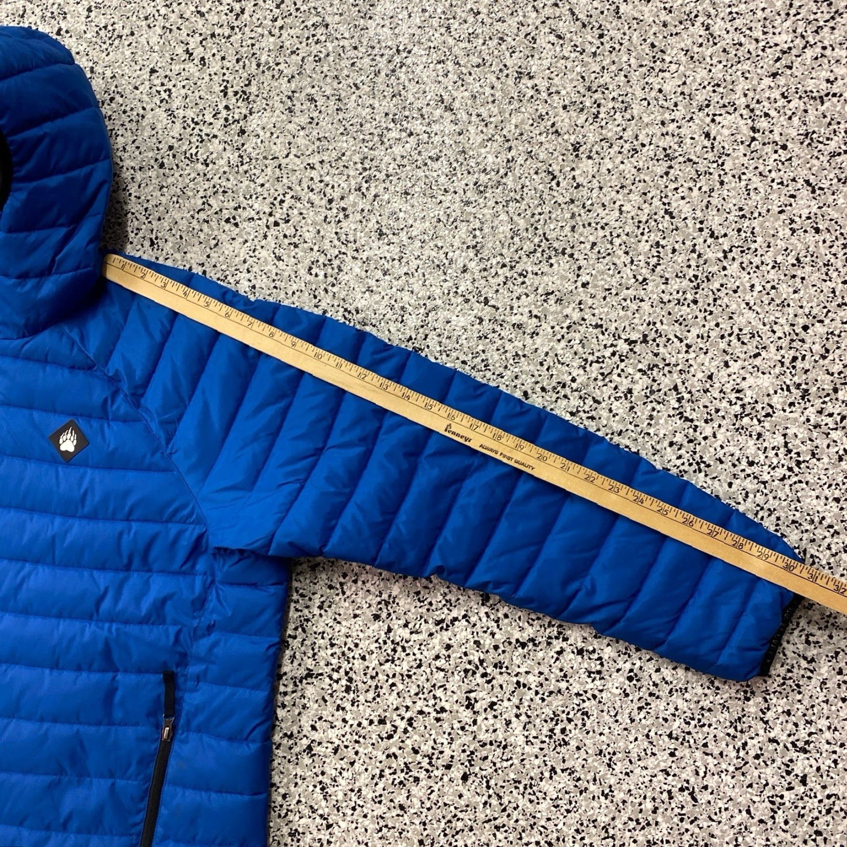 Vintage Duluth Alaskan Hardgear Zip-Up Hoodie Puffer Jacket XL Men Blue Regular Presumably Outdoor Winter Casual Size US XL / EU 56 / 4 - 3 Thumbnail