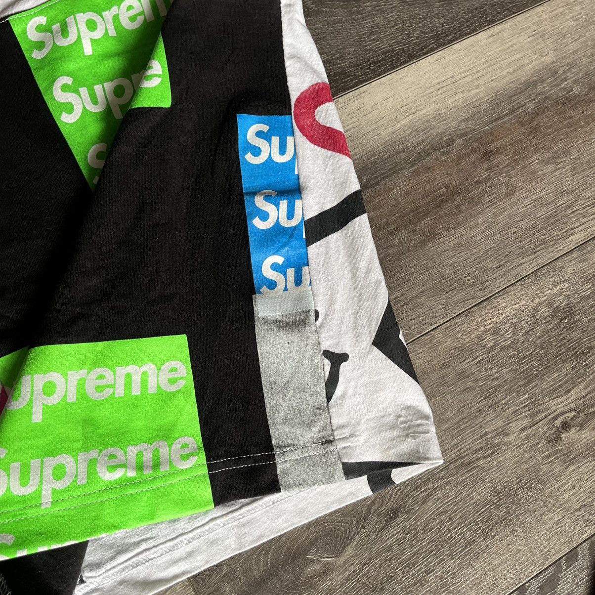 Asspizza Asspizza Patchwork Panel Multi Logo Tee Shirt 2024 Size US L / EU 52-54 / 3 - 3 Thumbnail