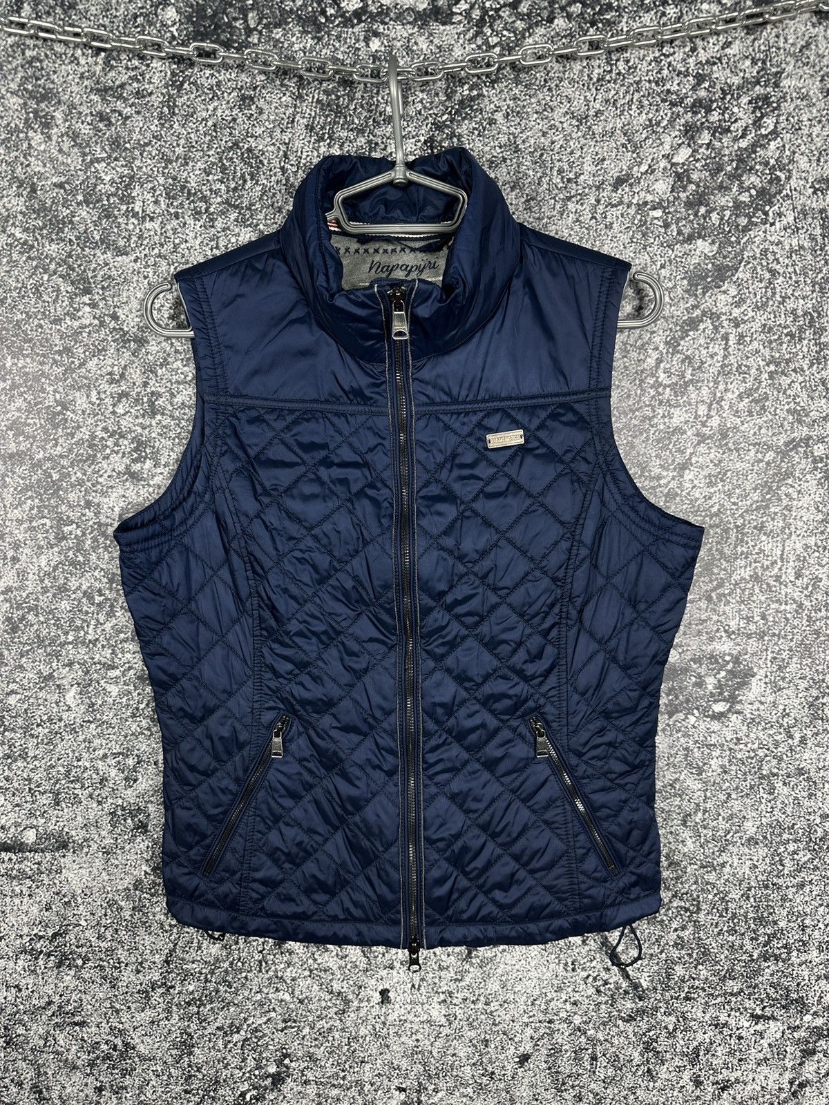 Napapijri Women’s Napapijri Outdoor Vest Full Zip Gilet Travel Size L Size L / US 10 / IT 46 - 1 Thumbnail