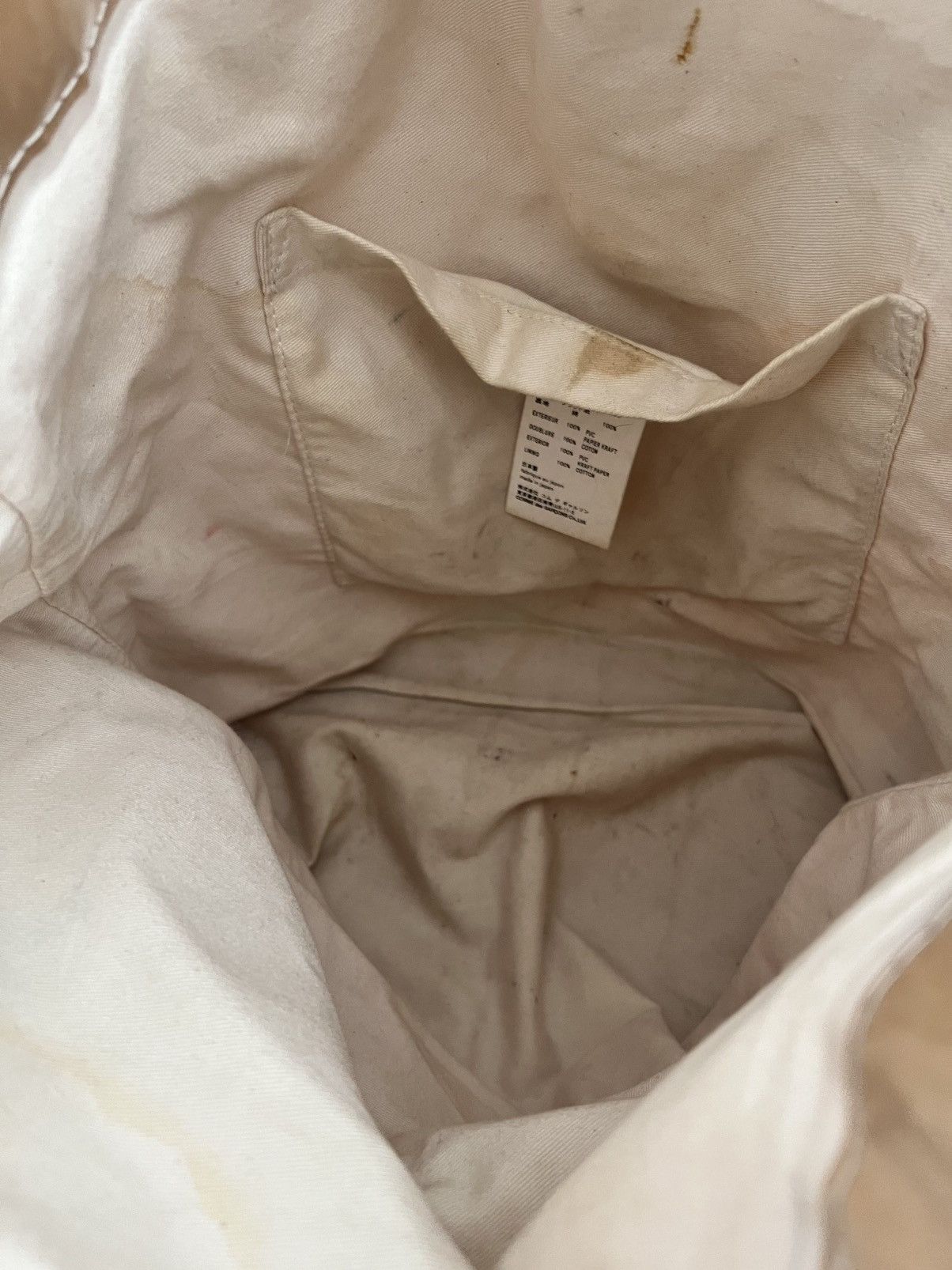 Comme des Garcons Comme Des Garcon PVC Paper Tote Bag Size ONE SIZE - 8 Thumbnail