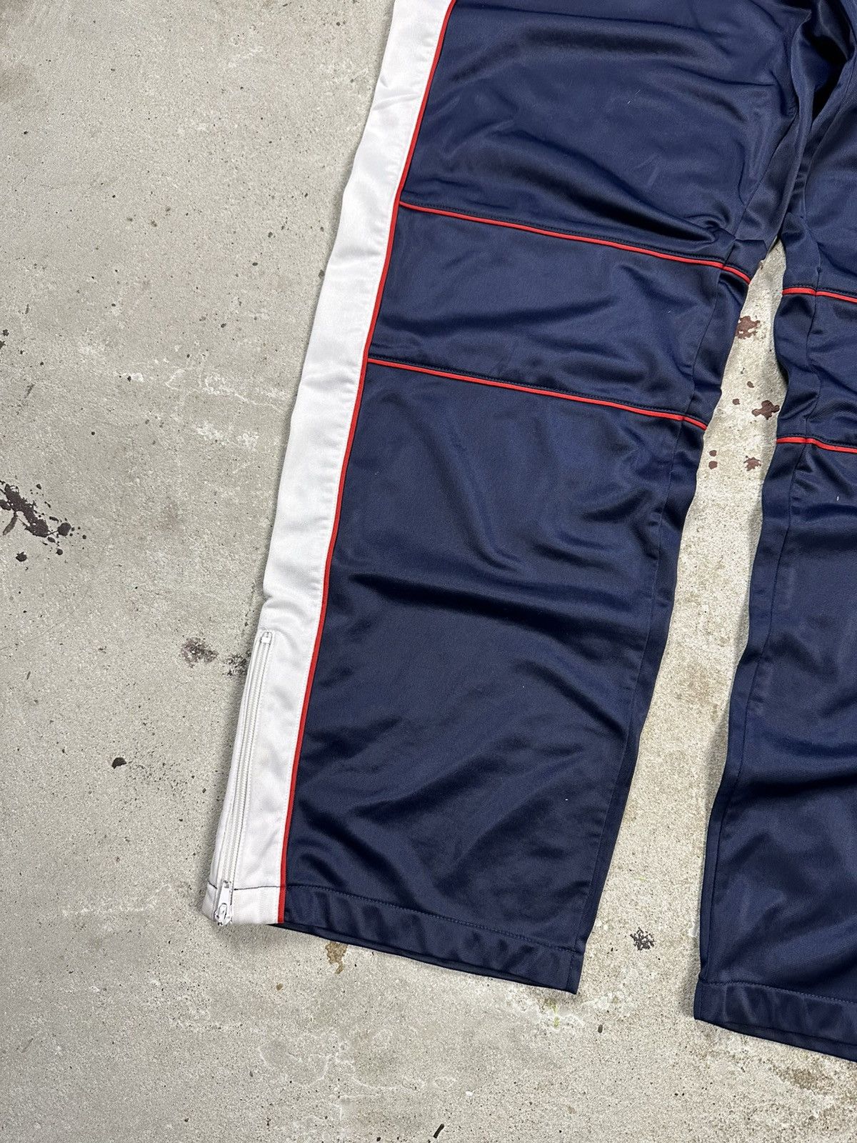 Damani Dada × Vintage Vintage 90s Dada Supreme Baggy Navy Track Pants rap hip hop Size US 34 / EU 50 - 4 Thumbnail