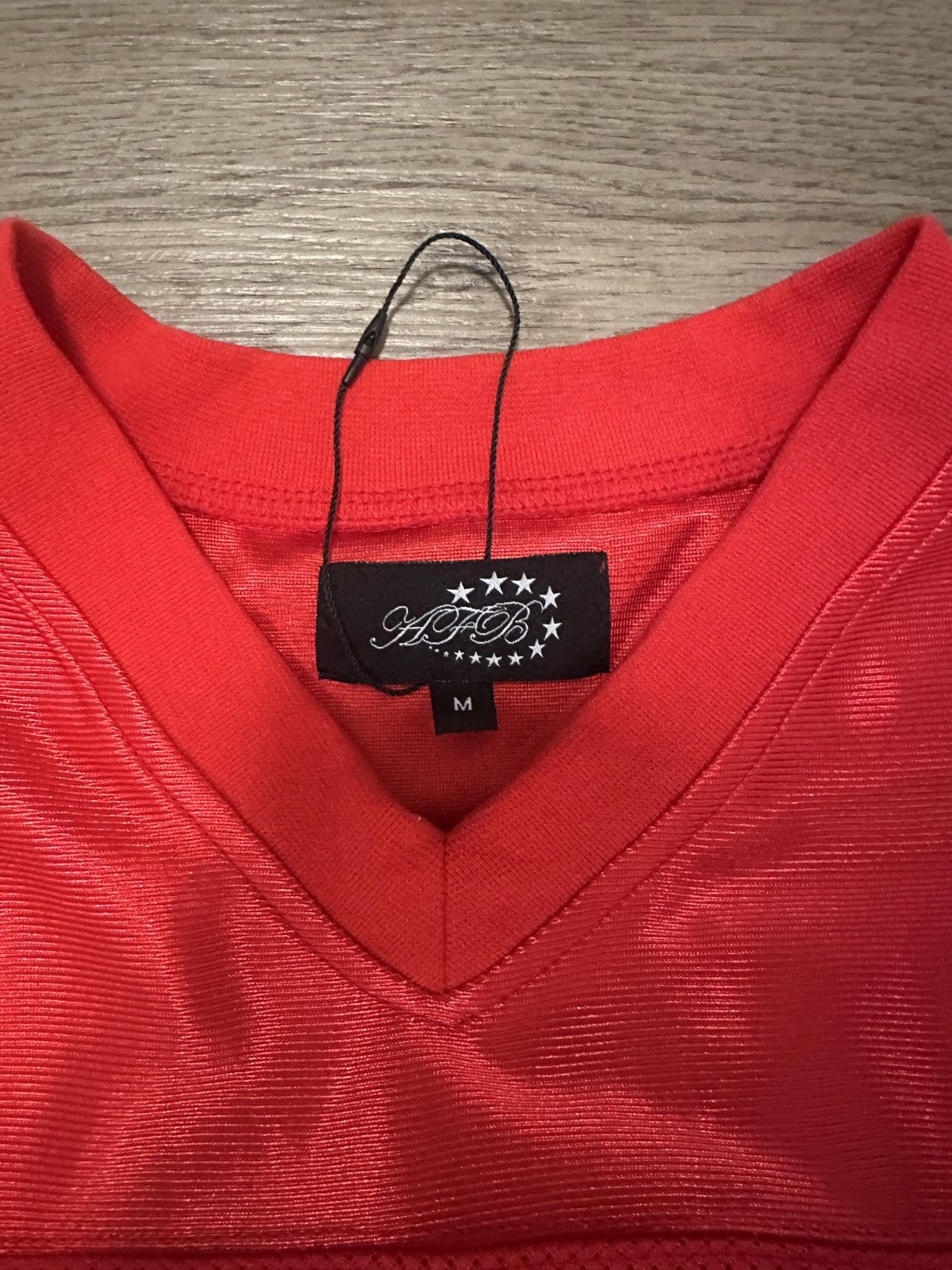 Other AFB Red Mesh Star Jersey Size US M / EU 48-50 / 2 - 4 Thumbnail