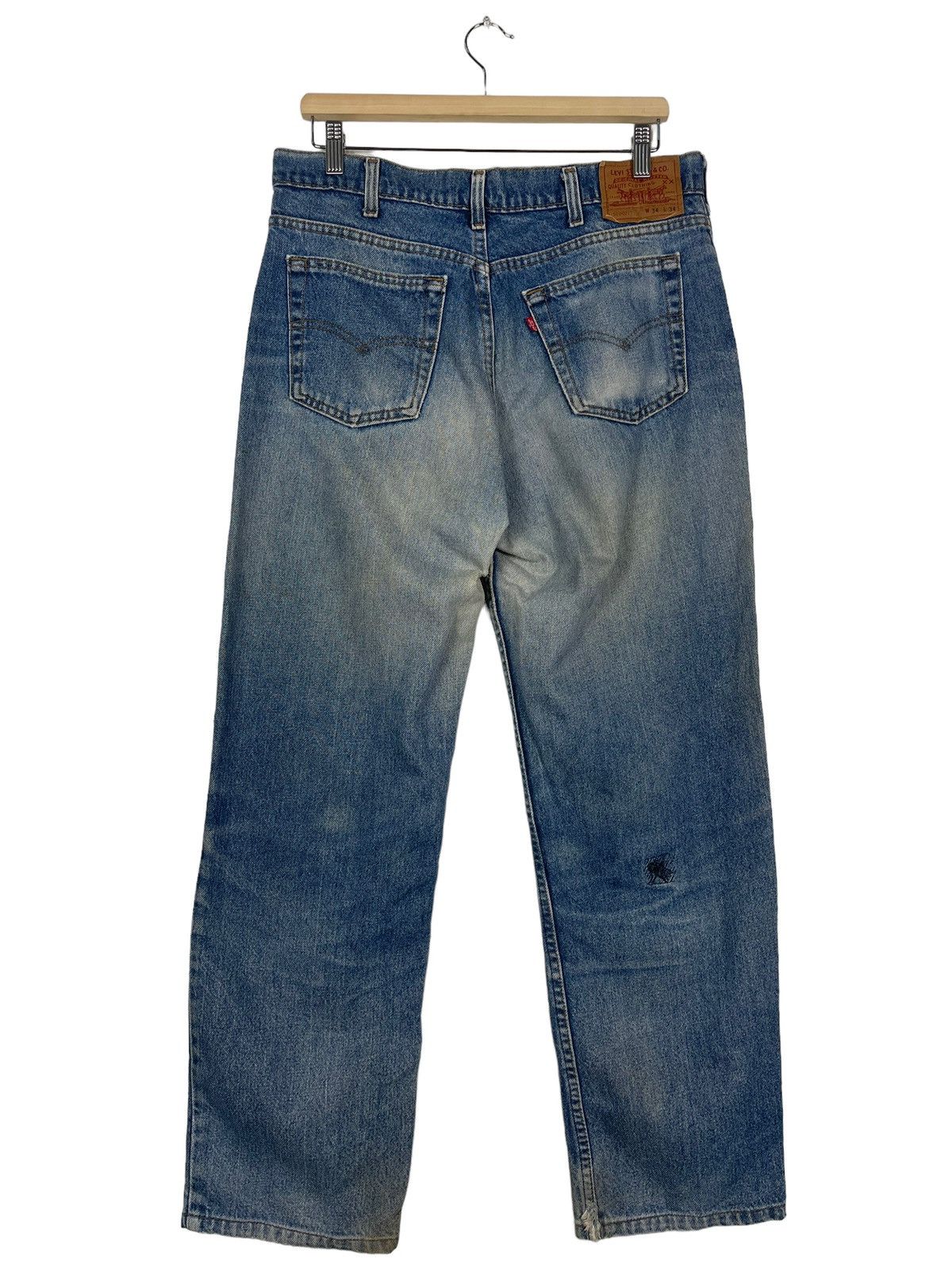 Levi's × Levi's Vintage Clothing Vintage Levis 525 Mudwash Made In Usa Zipper Fly Jeans Size US 33 - 12 Thumbnail