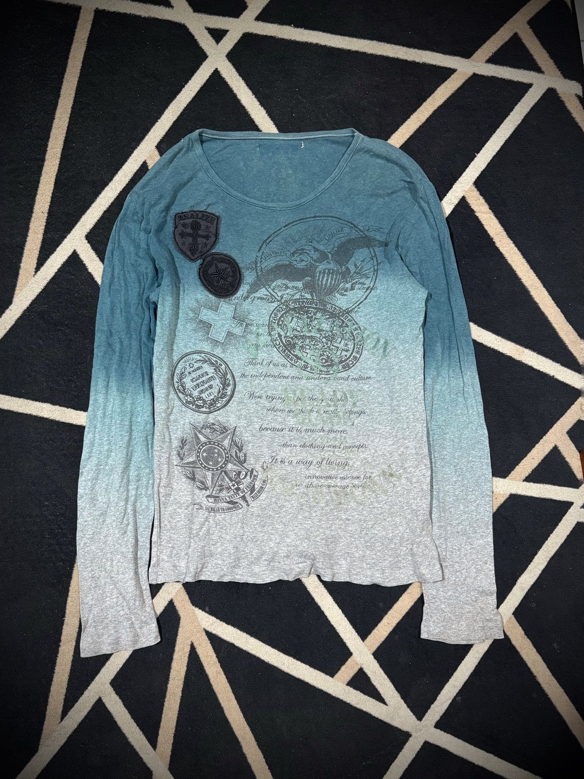 Tornado Mart Japanese Poem Long Sleeve Archived Styled Size US M / EU 48-50 / 2 - 1 Thumbnail