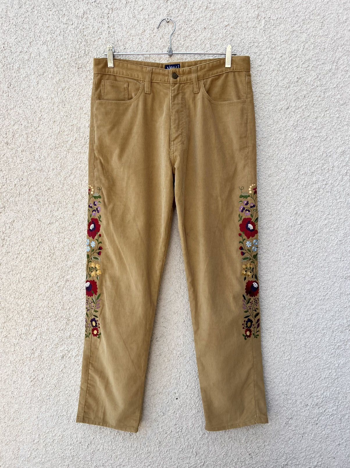 Jimi Hendrix × Noah NOAH x Jimi Hendrix Embroidered Corduroy Pants 32" Size US 32 / EU 48 - 1 Thumbnail