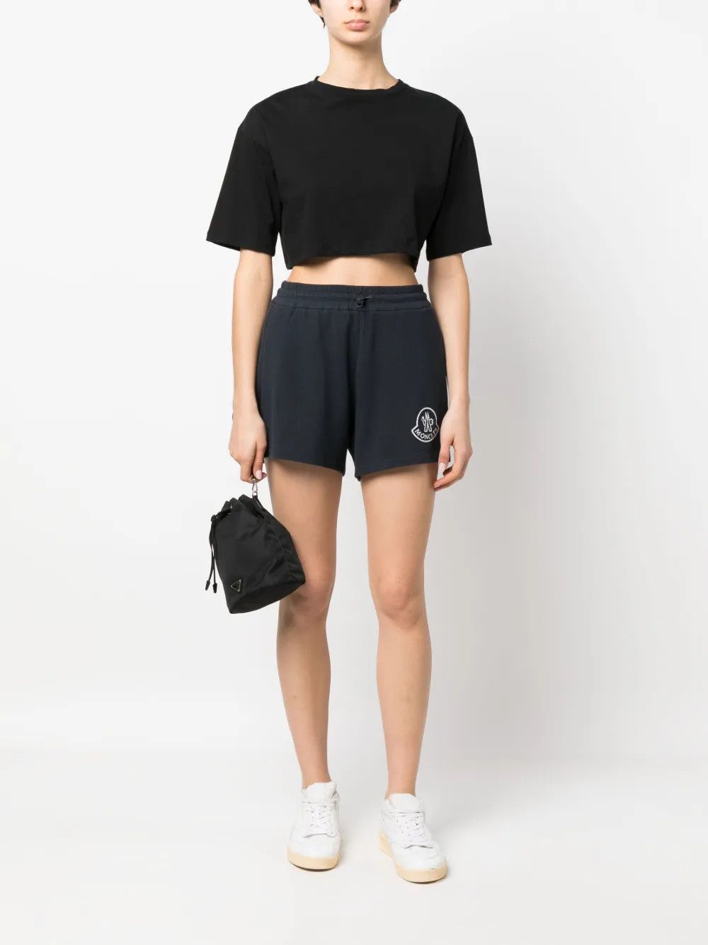 Moncler o1y1125 Short in Midnight Blue Size 28" / US 6 / IT 42 - 5 Thumbnail