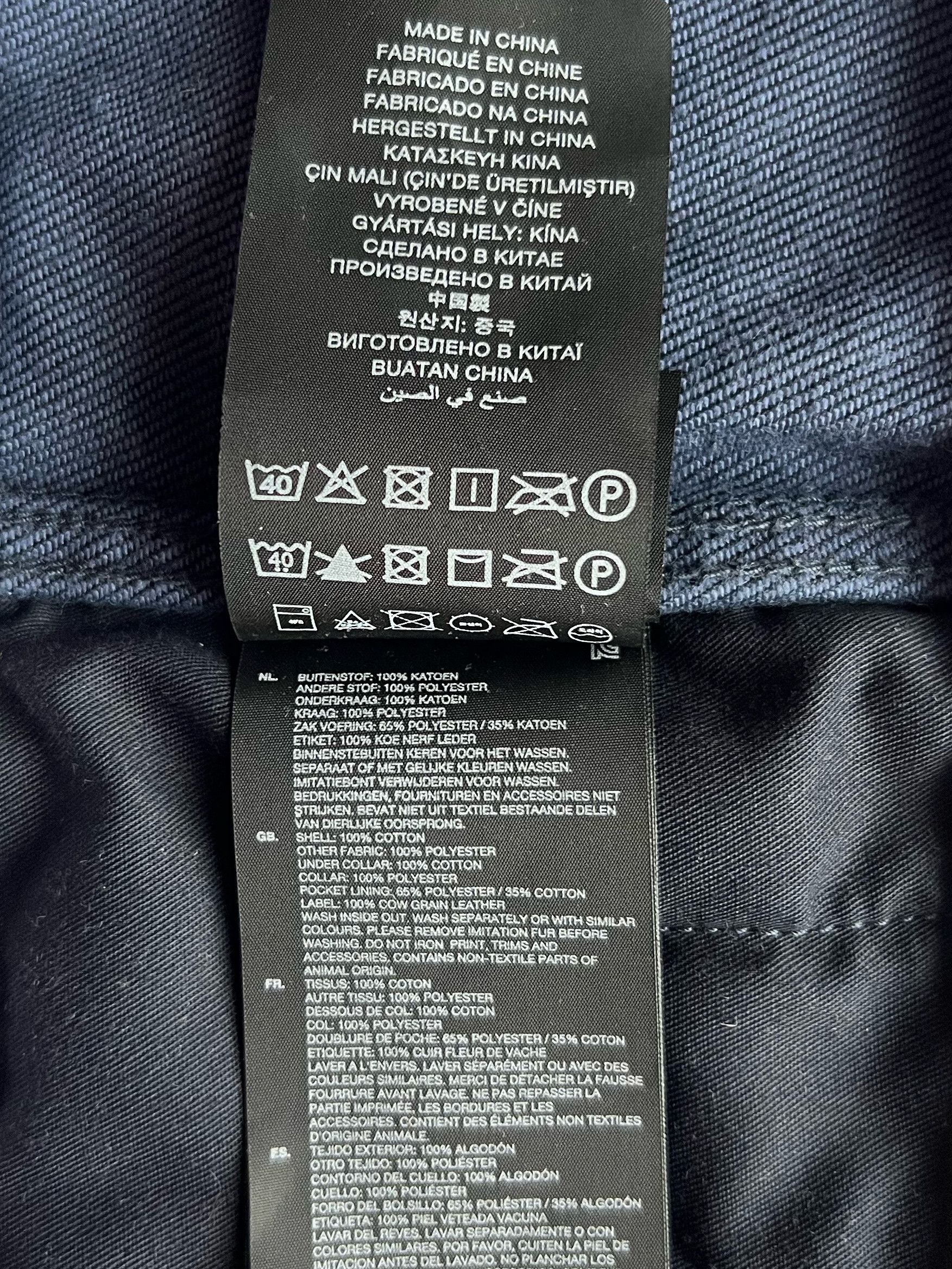 G-Star G-STAR RAW VODAN SHERPA 3D SLIM DENIM ZIP CARGO JACKET Size US S / EU 44-46 / 1 - 8 Thumbnail