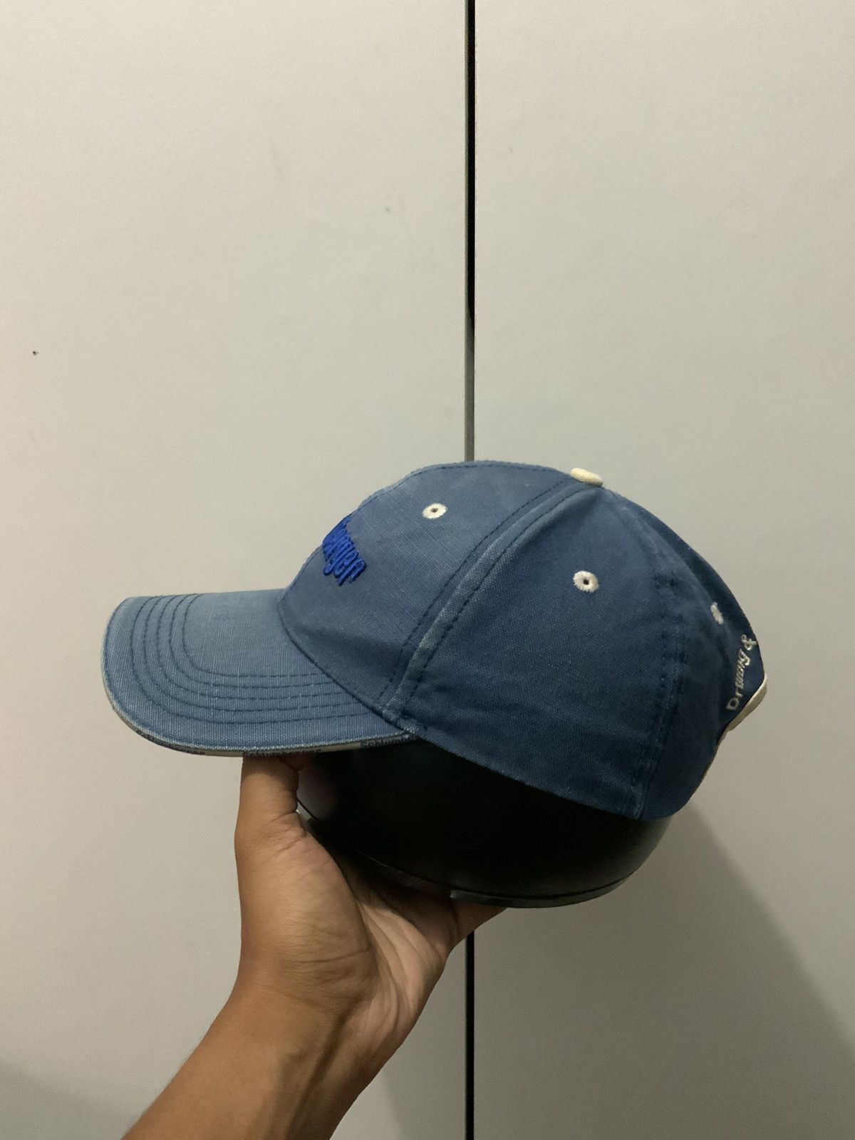 Vintage Vintage Schlumberger Fade Hat Size ONE SIZE - 3 Thumbnail