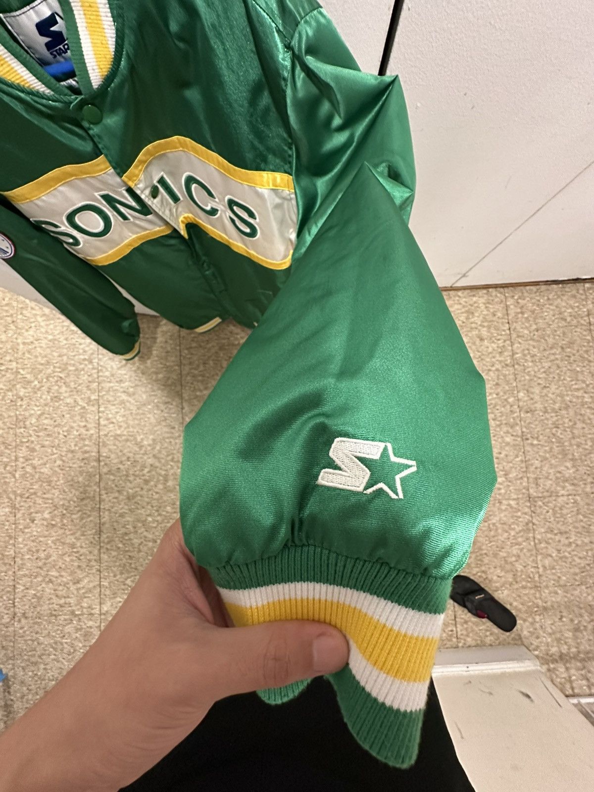 Starter Seattle SuperSonics Lost City Collection Starter Jacket Size US M / EU 48-50 / 2 - 4 Thumbnail