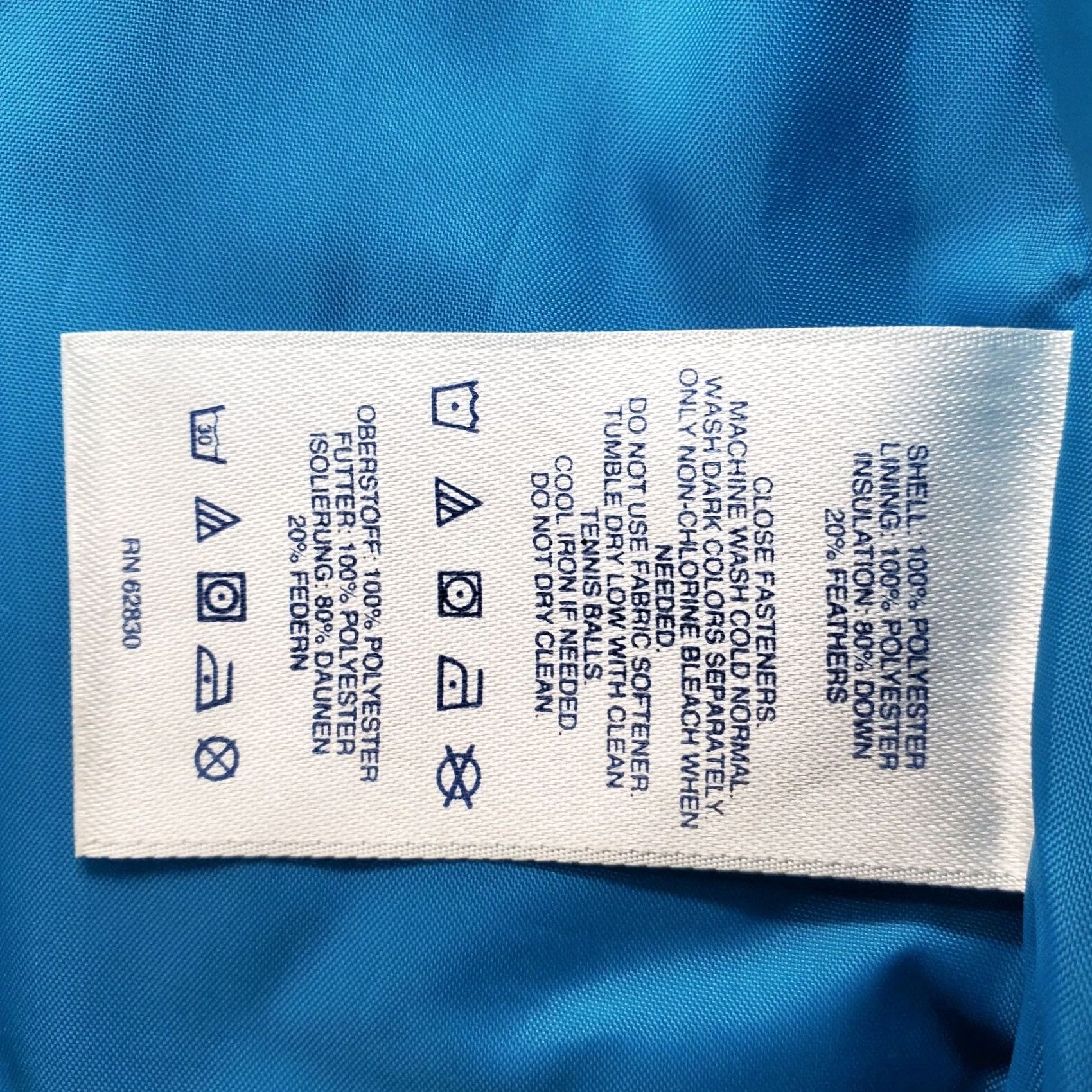 Lands' End Lands' End Down Puffer Vest Womens S Blue Quilted Winter Sleeveless Full Zip Vest Size S / US 4 / IT 40 - 8 Thumbnail